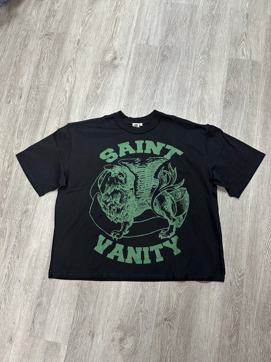 Saint Vanity Griffin Tee Black Green