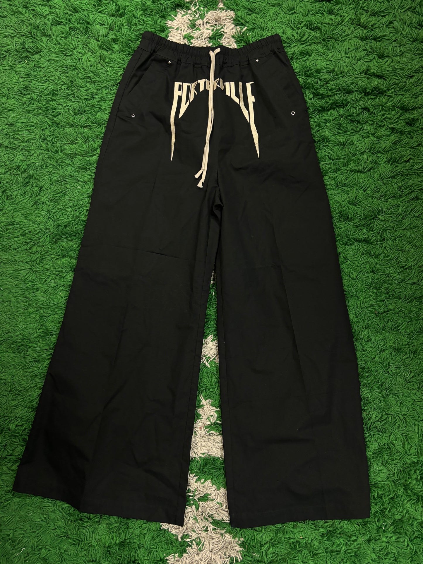 Rick Owens Porterville Bela Pants Black Used 52 (US XL) N/A