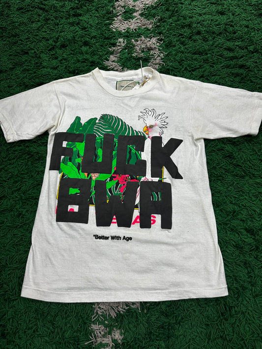 Better With Age Tee White Green New Medium With Tags