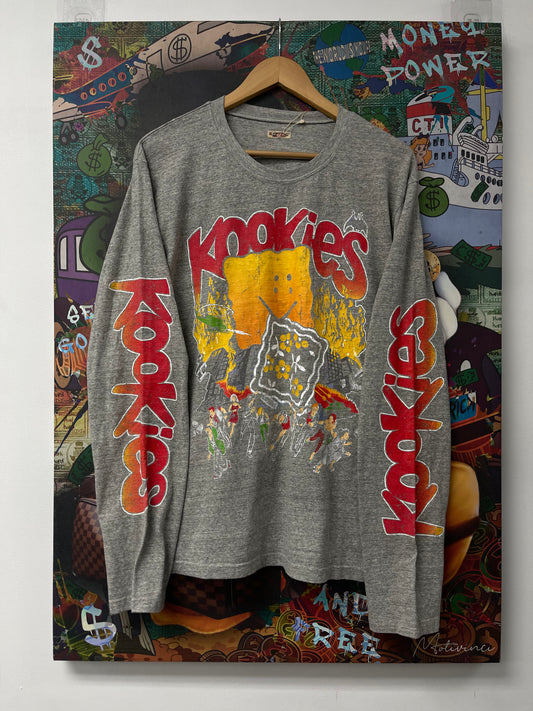 Kapital Kookies Grey LS  New With Tags