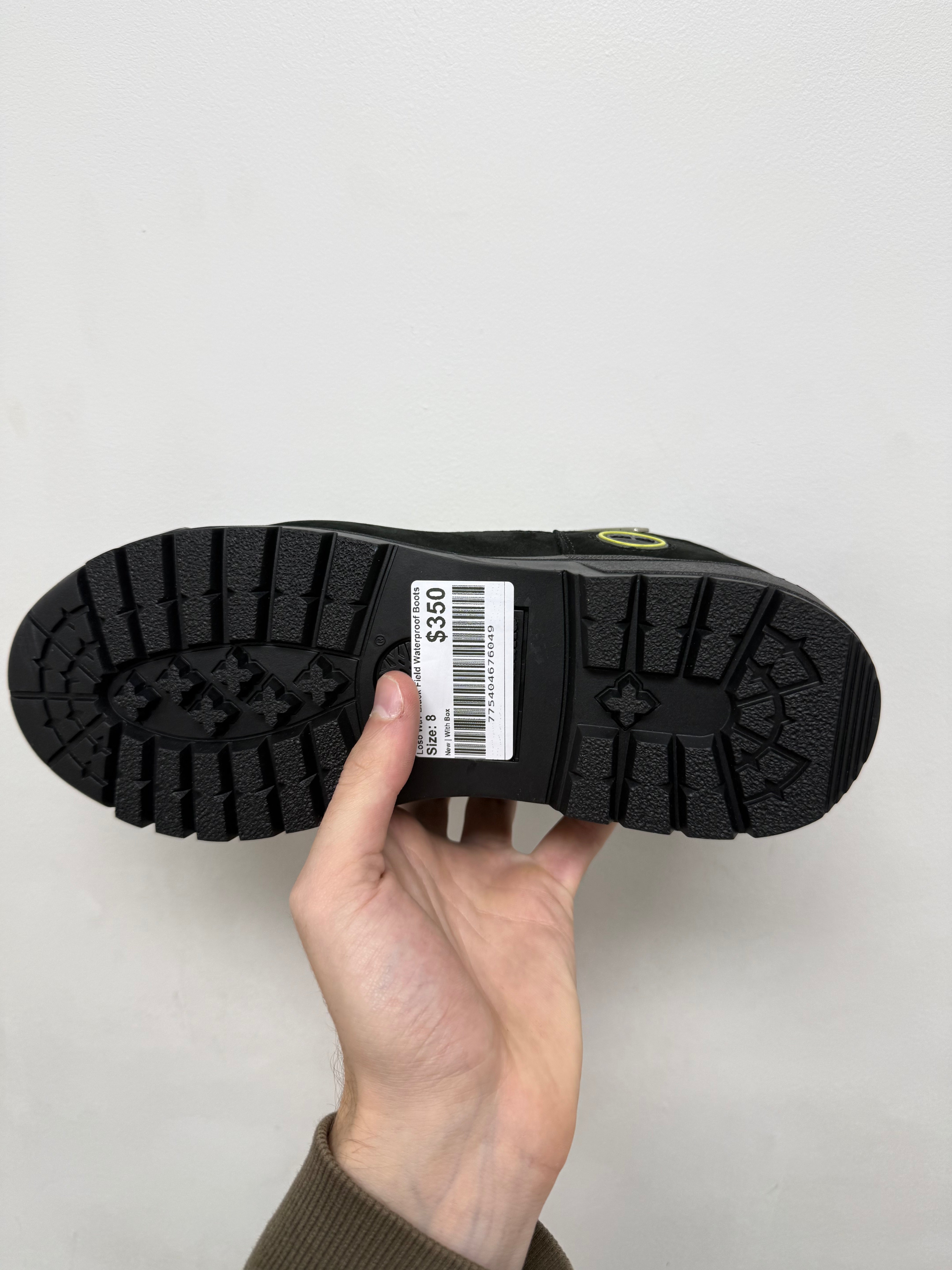 Loso Wav Black Field Waterproof Boots