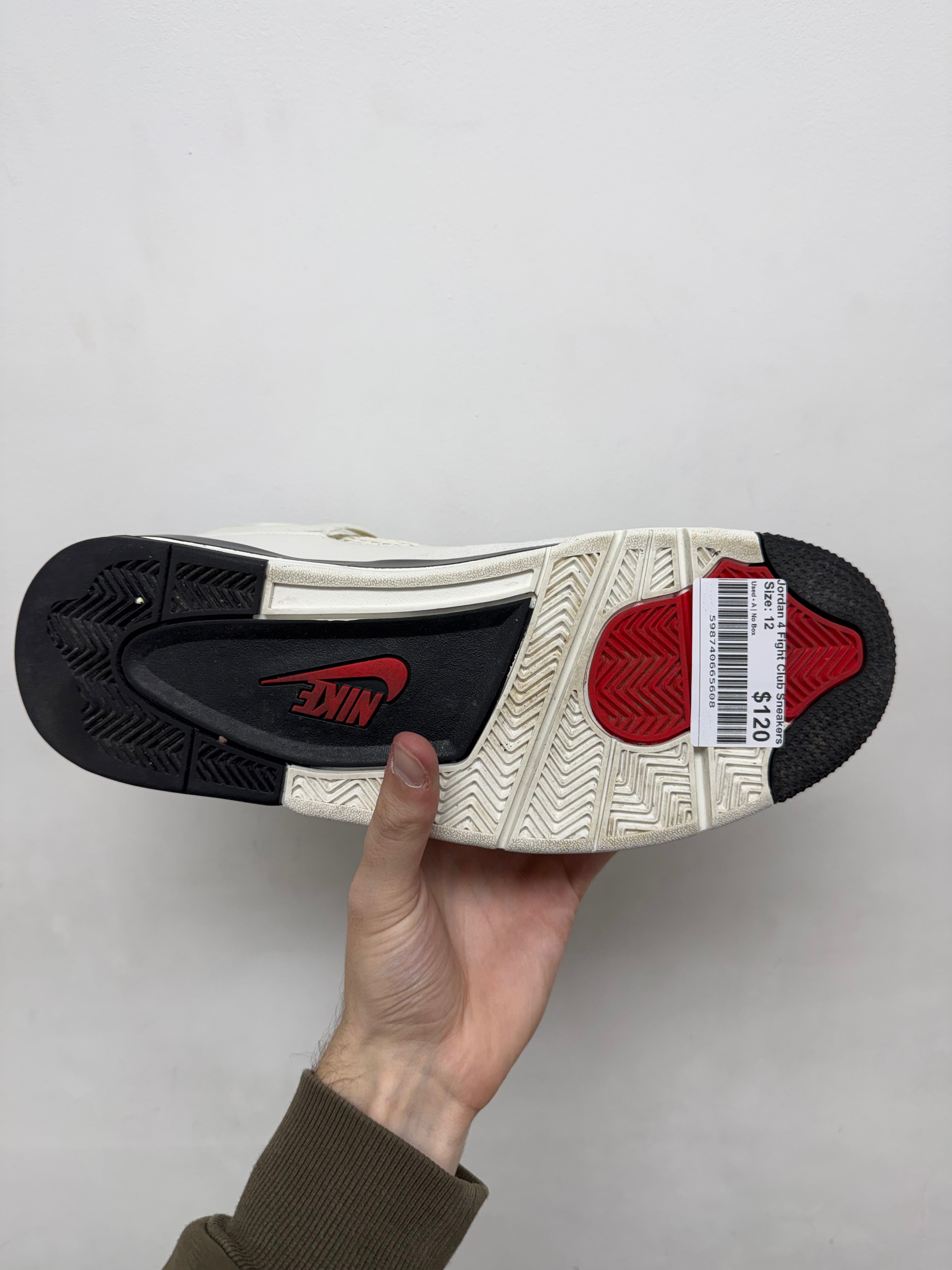 Jordan 4 Fight Club Sneakers