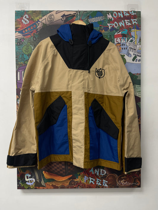 Loewe ELN Windbreaker Jacket Tan Multi Used
