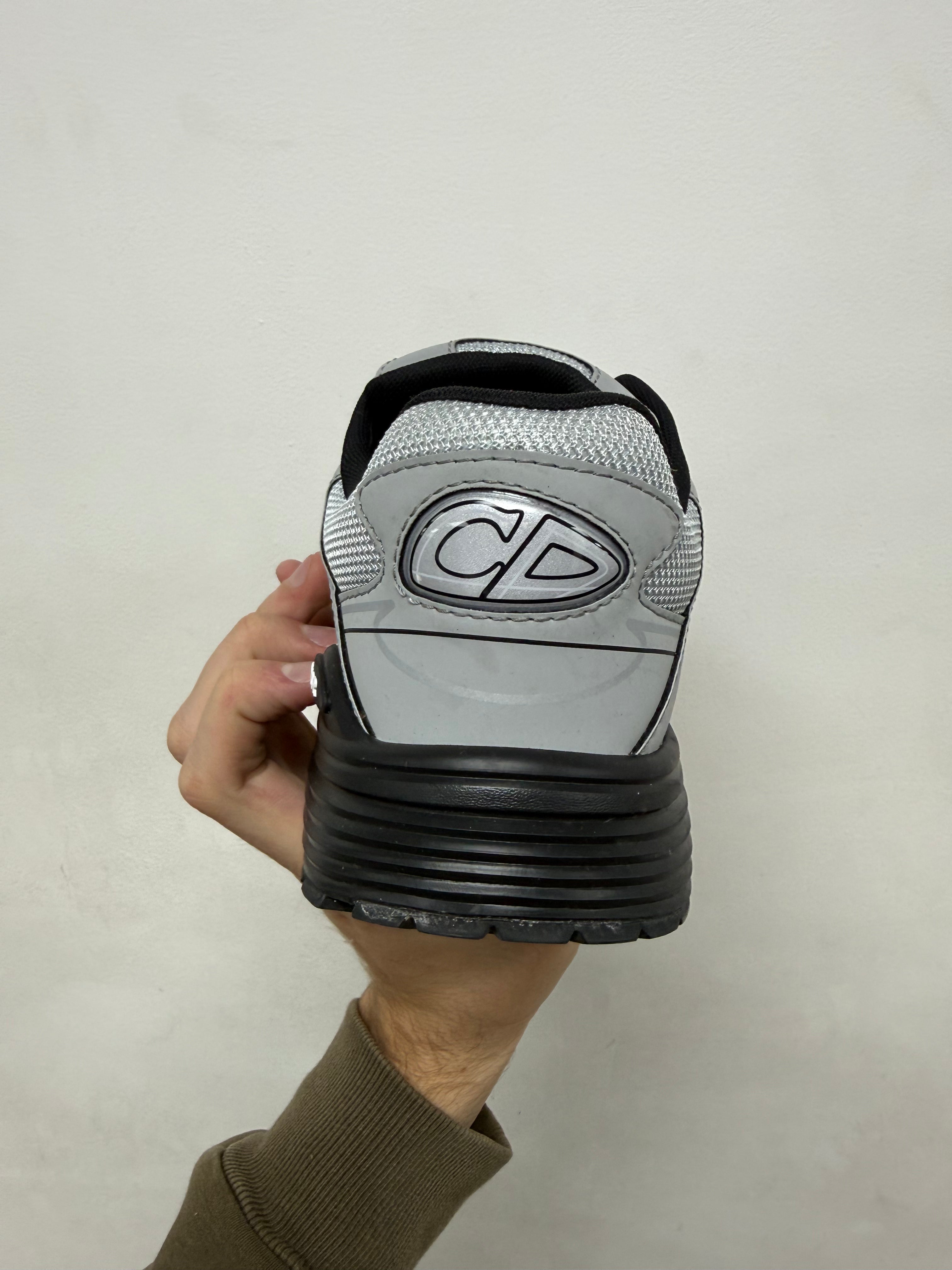 Dior B30 Grey Black Sneakers