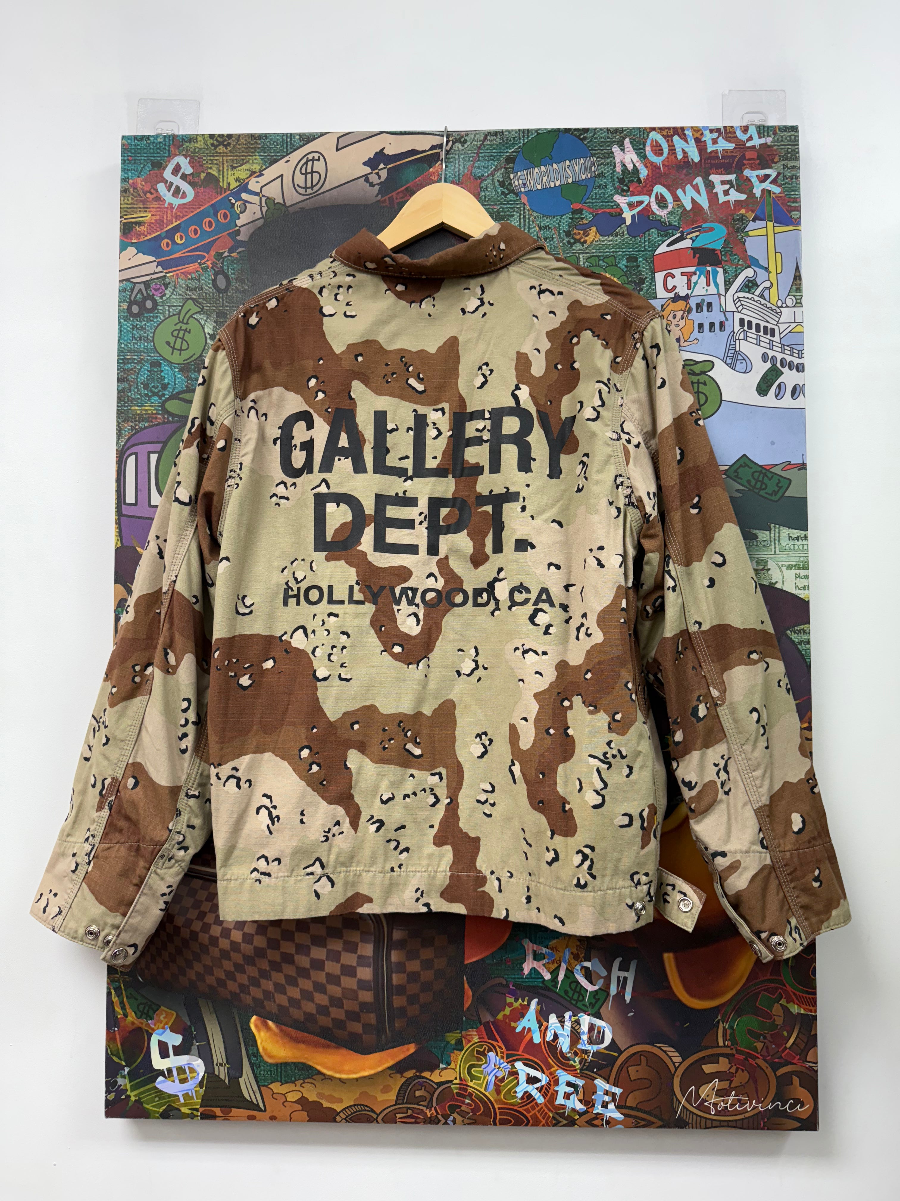 Gallery Dept Montecito Camouflage Chocolate Chip Jacket