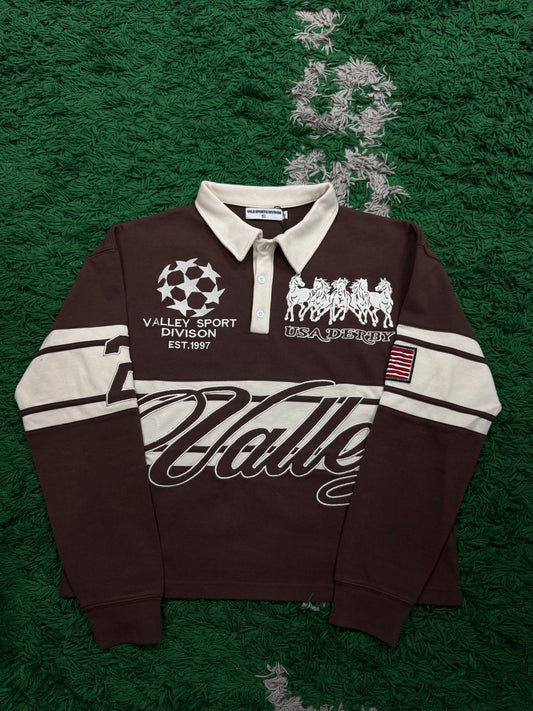 Vale Forever Chocolate Derby L/S (S L XL XXL) New