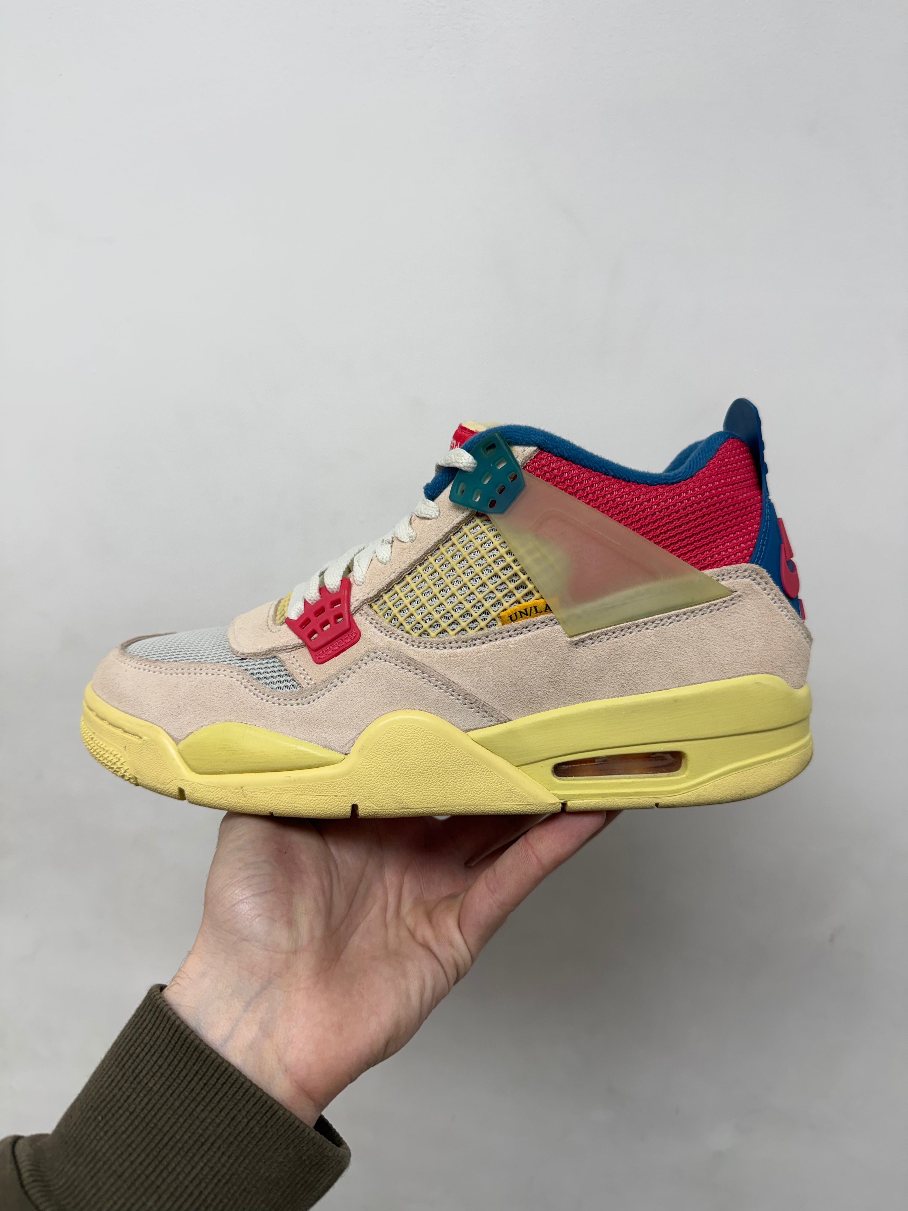 Jordan 4 x Union Guava Ice Sneakers