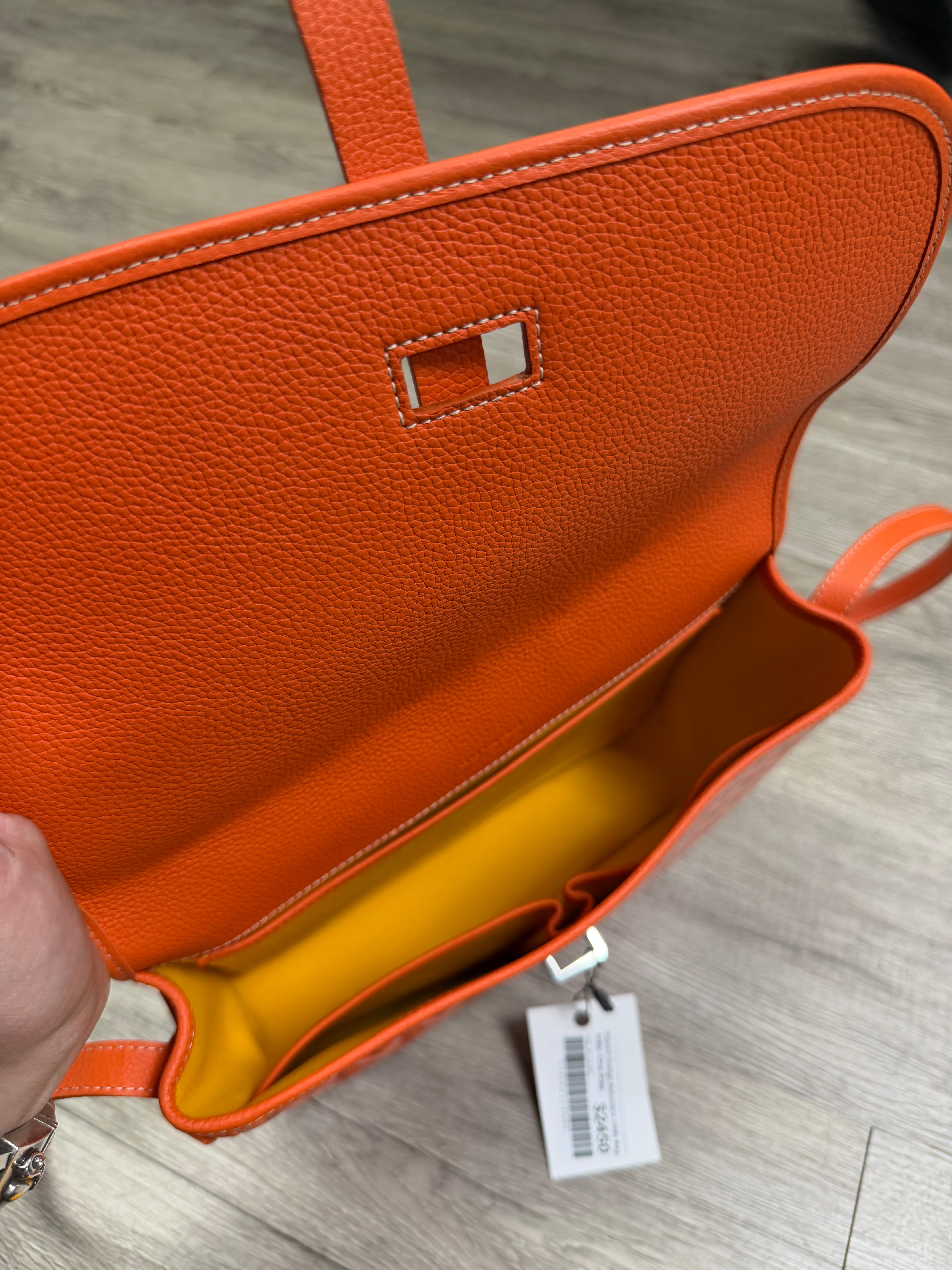Goyard Orange Belvedere (GM) Bag