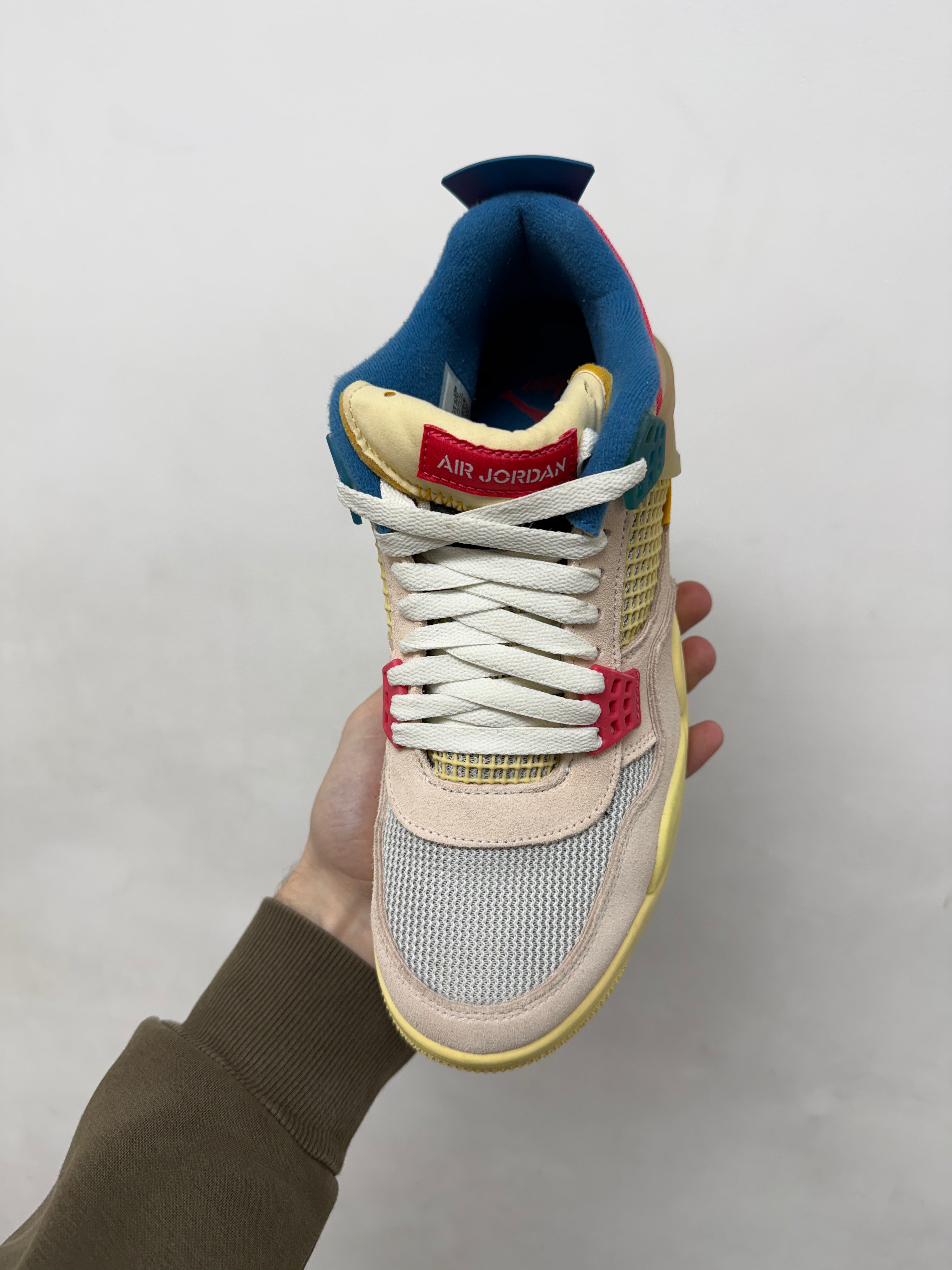Jordan 4 x Union Guava Ice Sneakers
