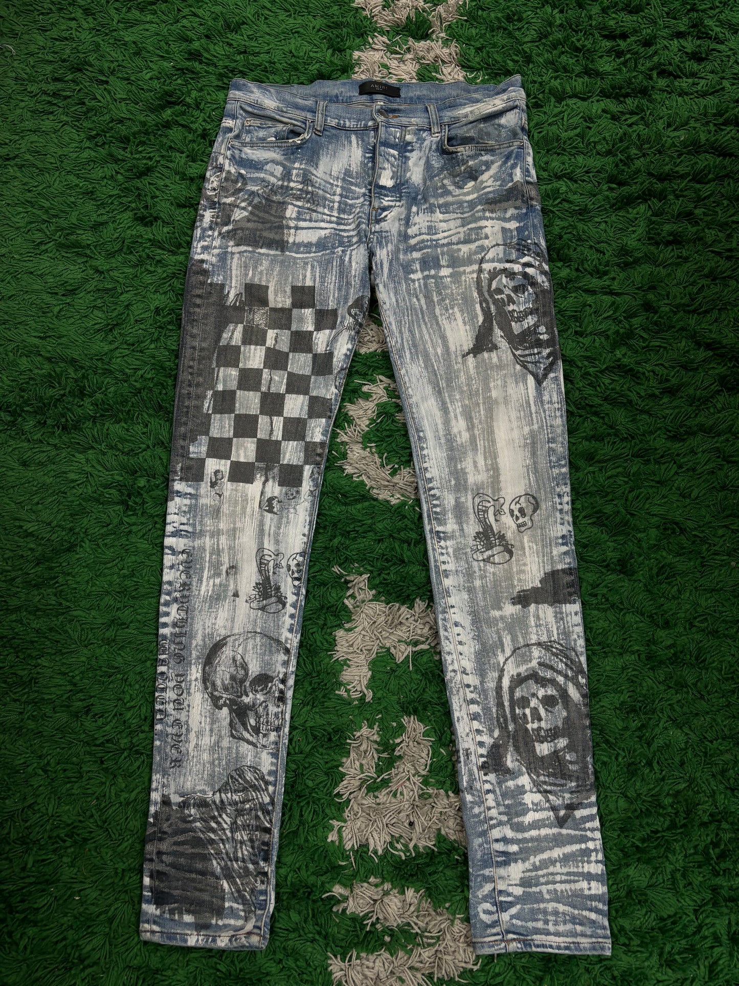 Amiri Jeans Wes Lang Used 34 N/A