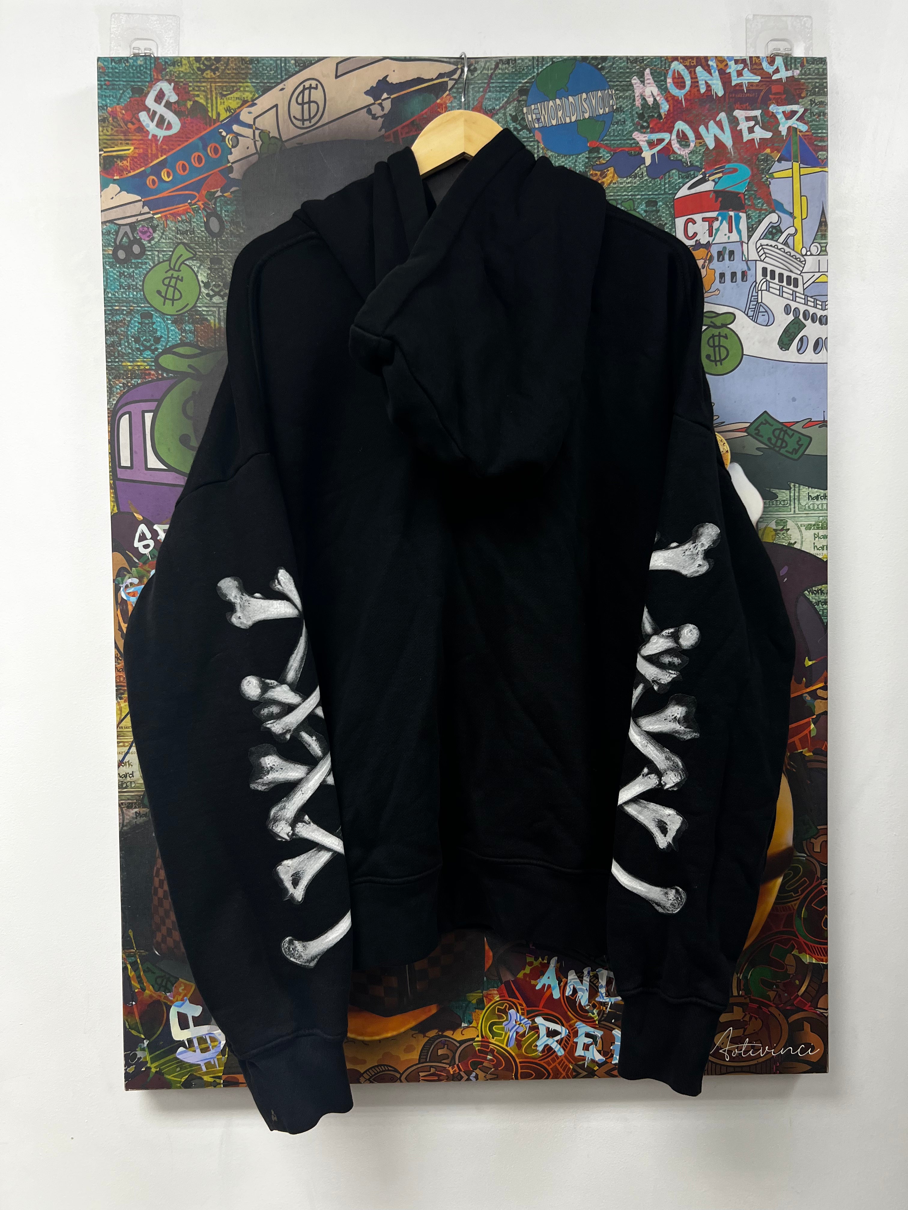 Amiri Black Bones Hoodie
