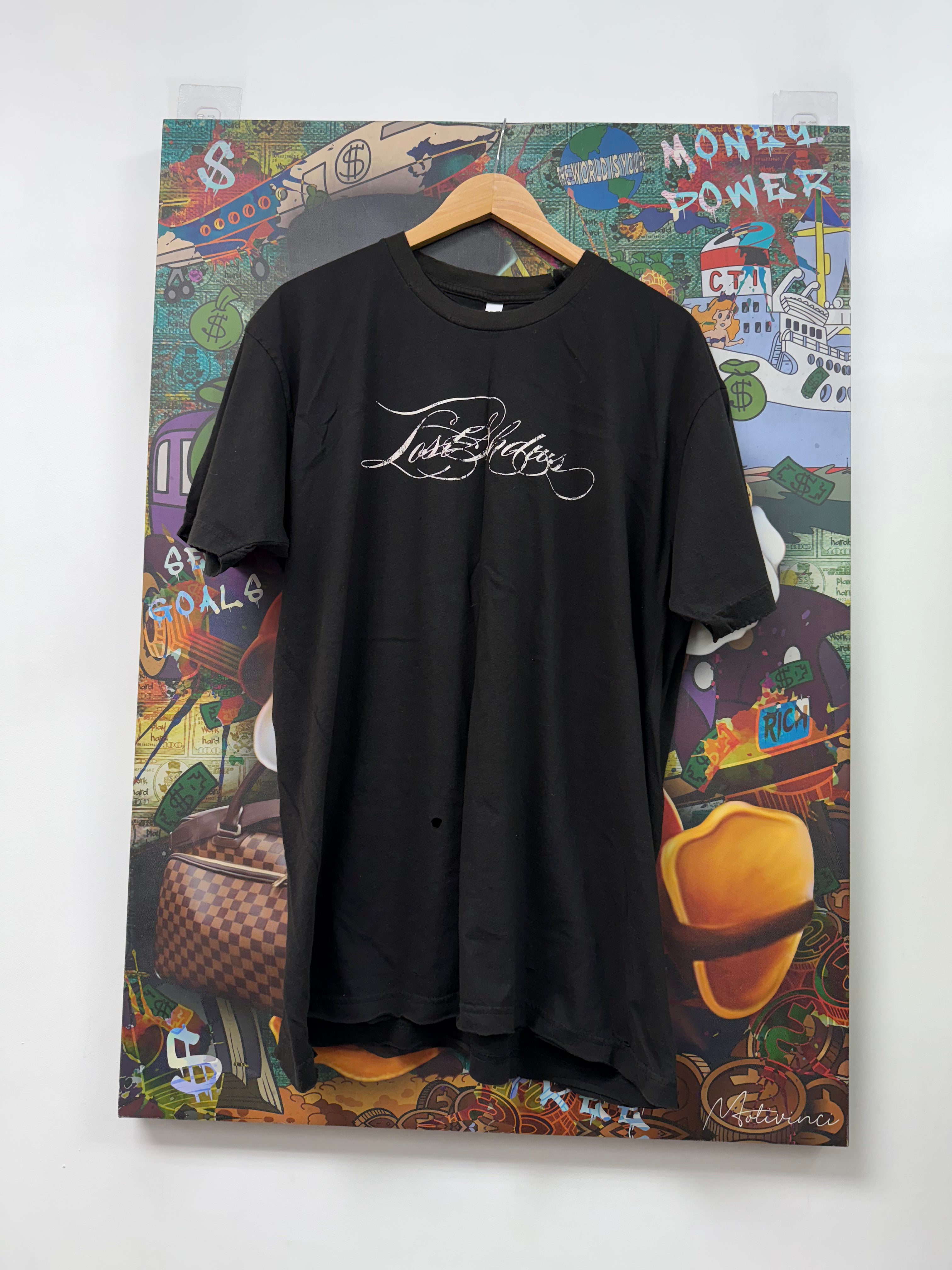 LOST SHDWS Black Core Logo Paris Tee