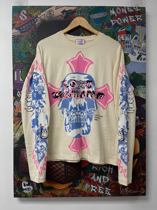 Lost Intricacy UKNWNISM Cream Pink LS  Used