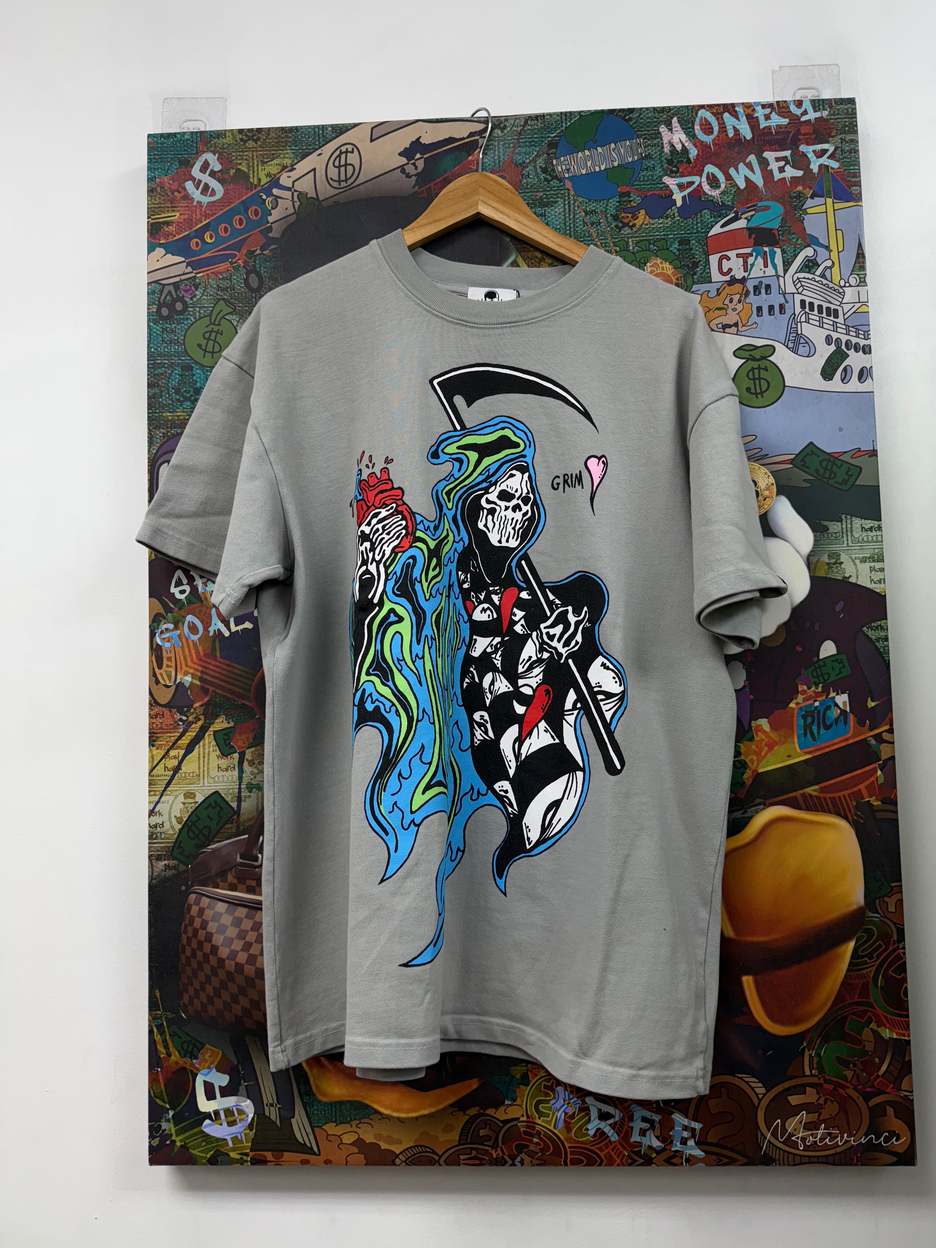 Warren Lotas x Matty Boy Grey Stay Fast Tee