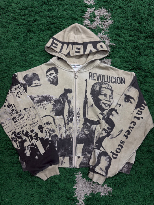 Vale Forever Monument Zip Up Moss New (S L XL XXL) New
