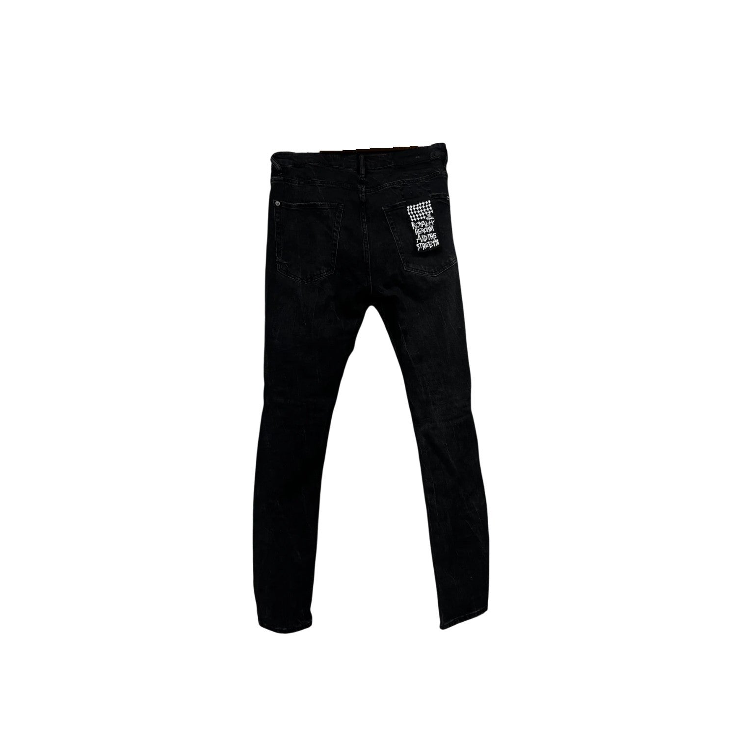 Ksubi Distrssed Black Wash Jeans