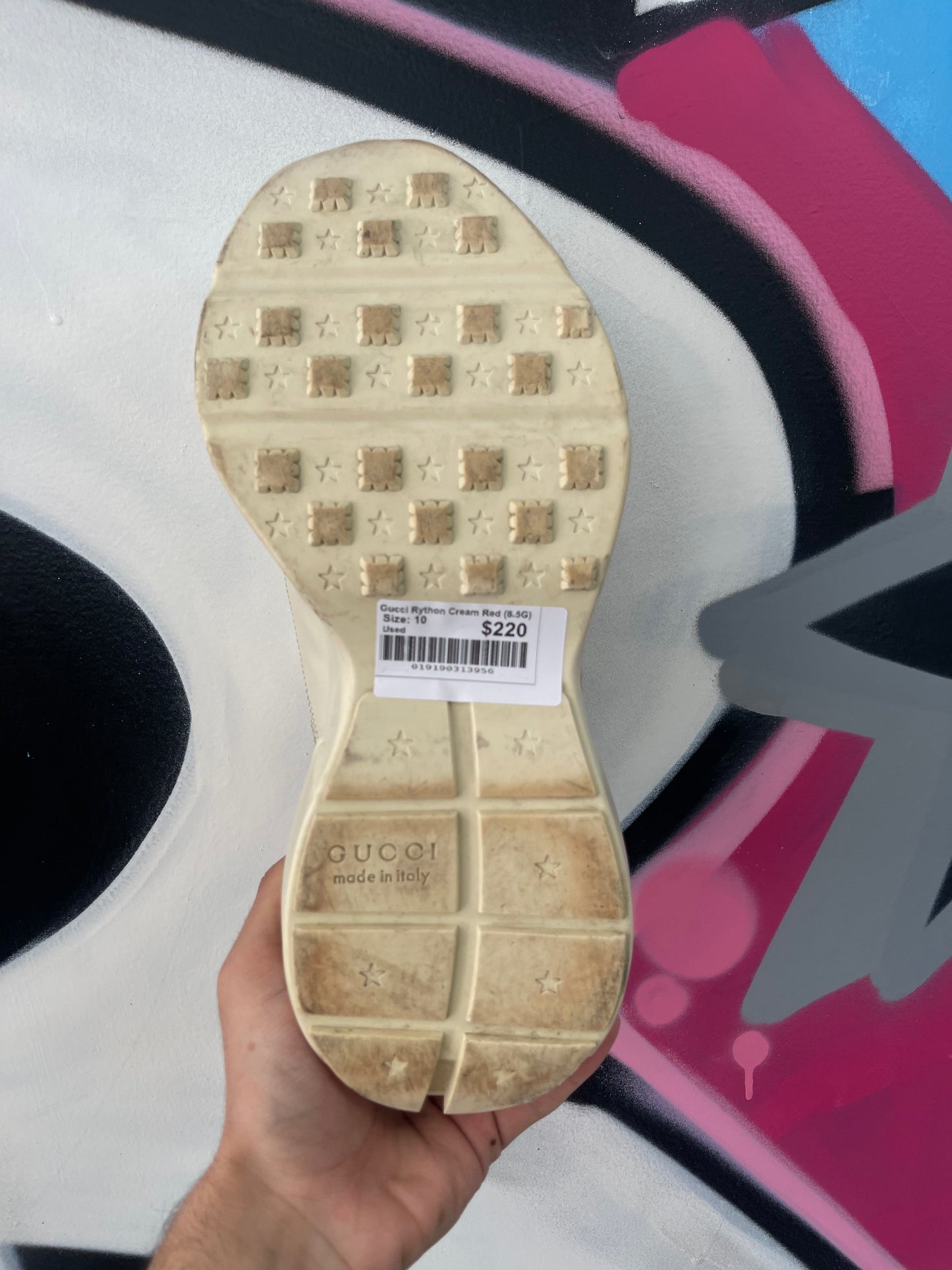 Gucci Rython Cream Red (8.5G) Used No Box