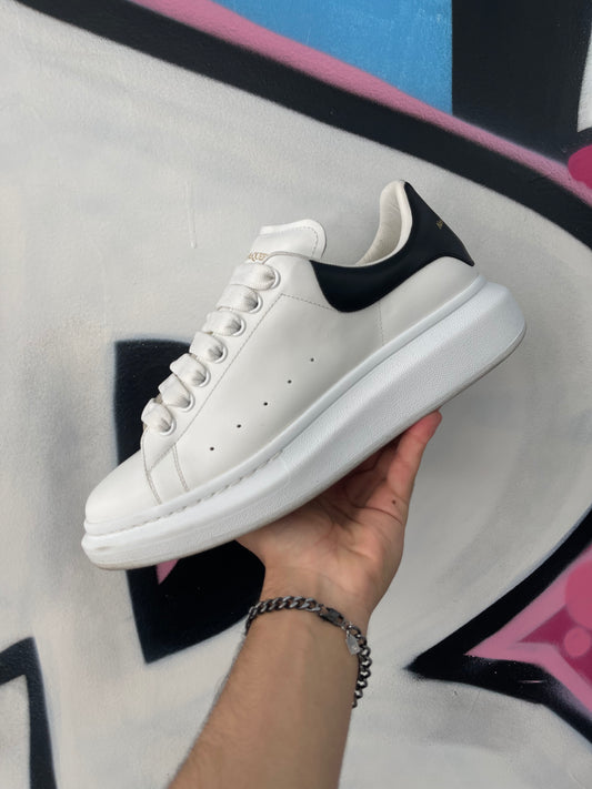 McQueen Oversized Sneaker White Black Lightly Worn With Box