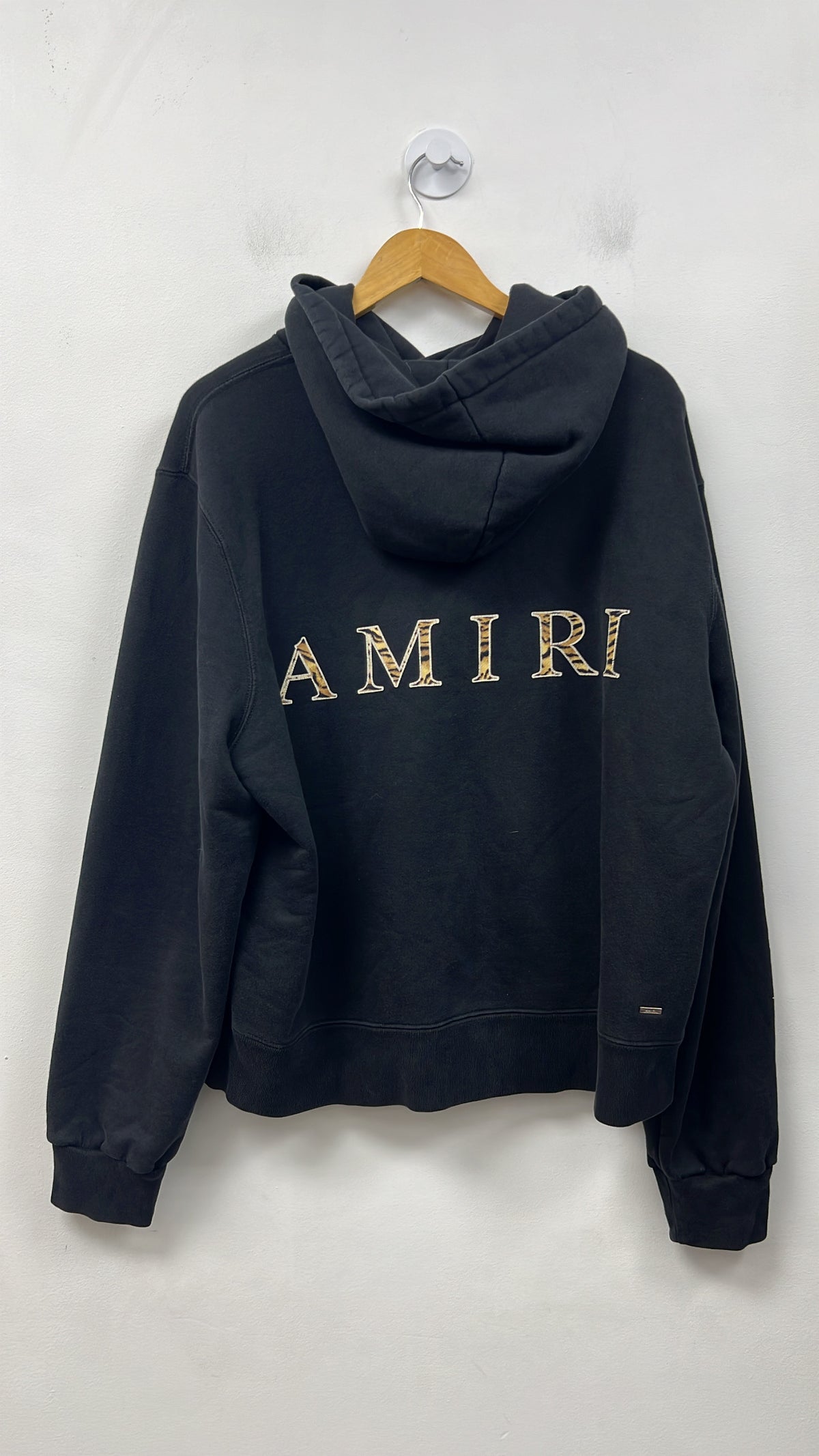 Amiri Black Cheetah MA Hoodie