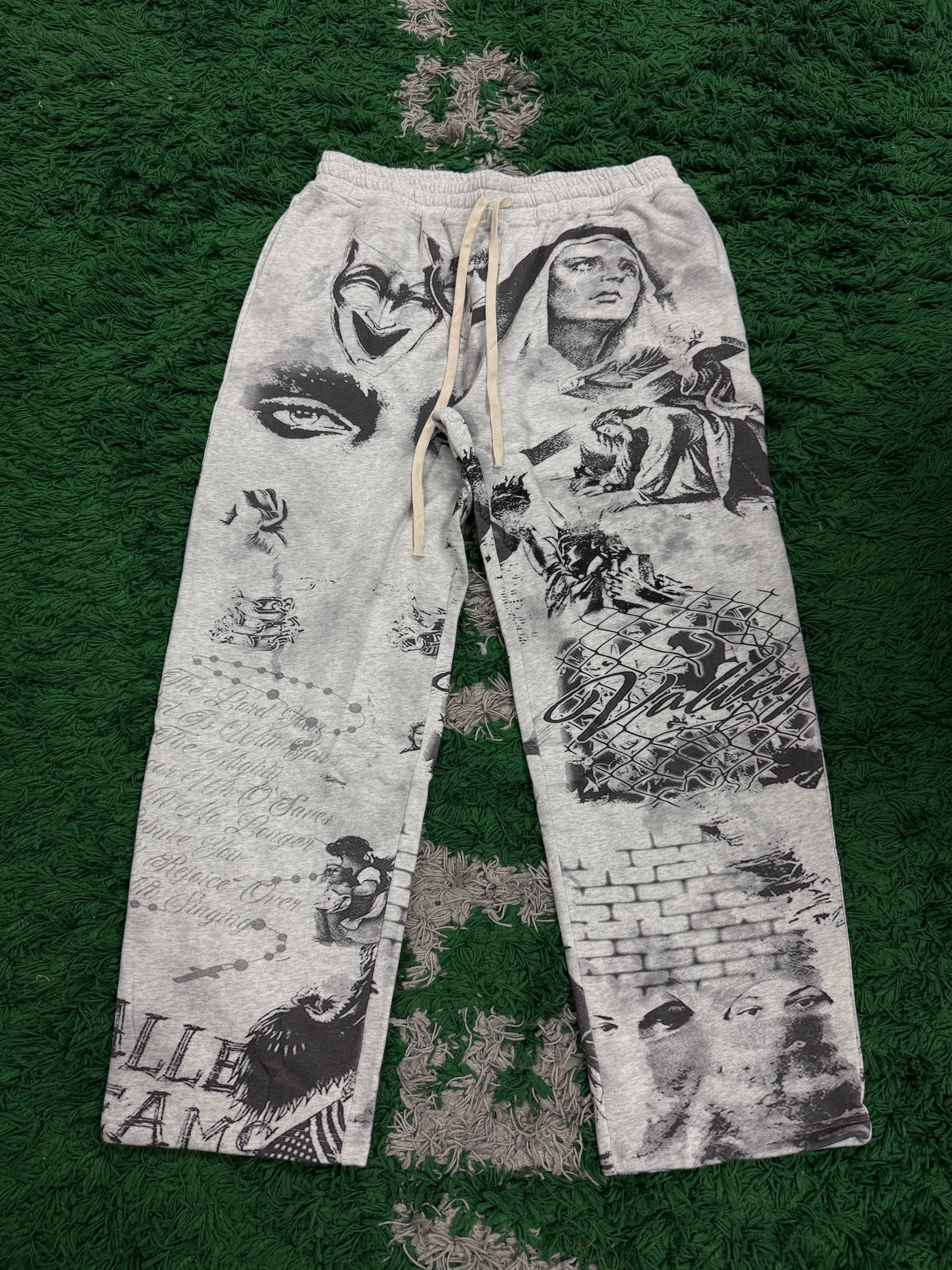 Vale Forever Mural Grey Sweatpants