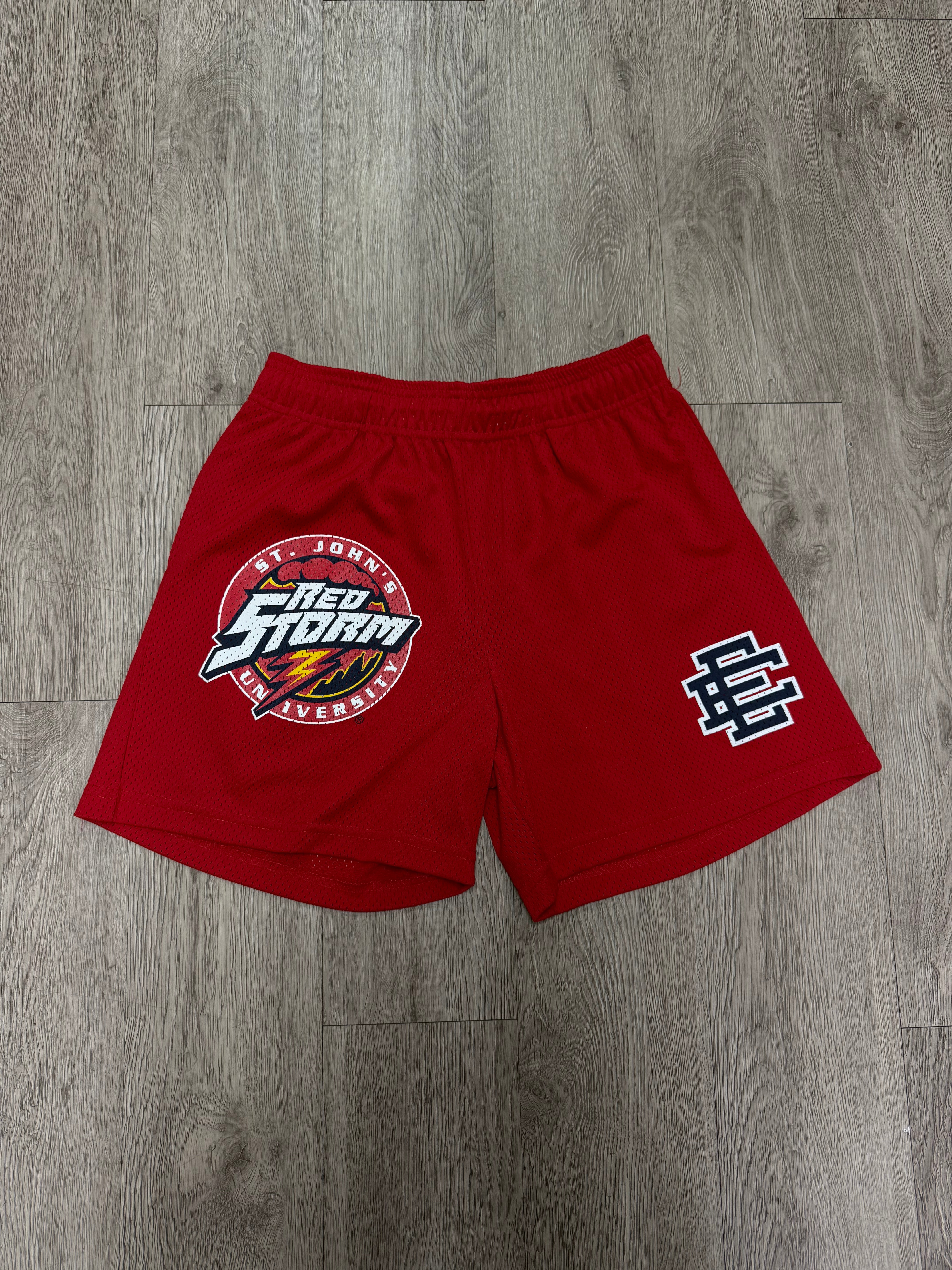 Eric Emanuel Red St Johns Shorts