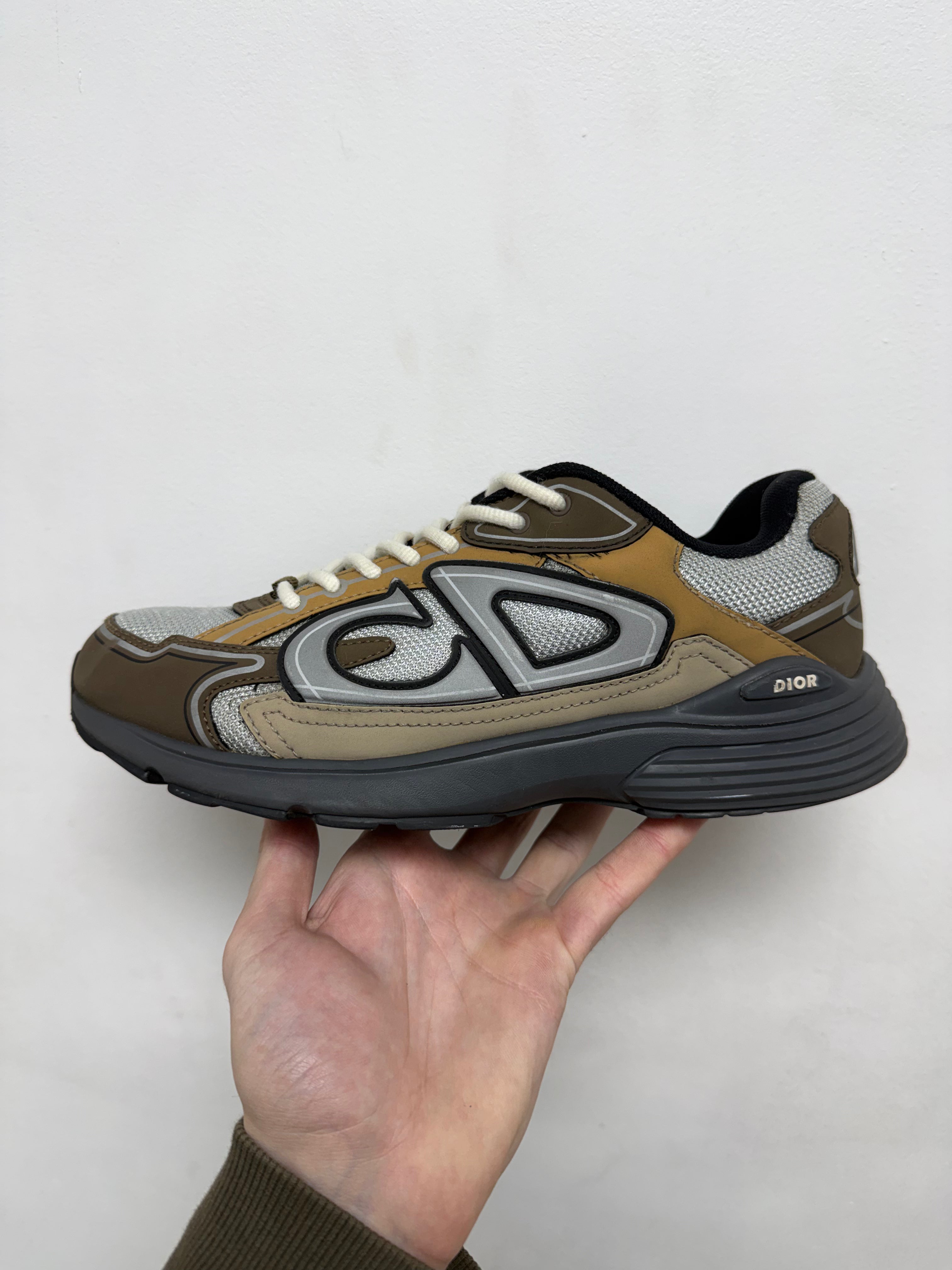 Dior Olive Brown B30 Sneakers