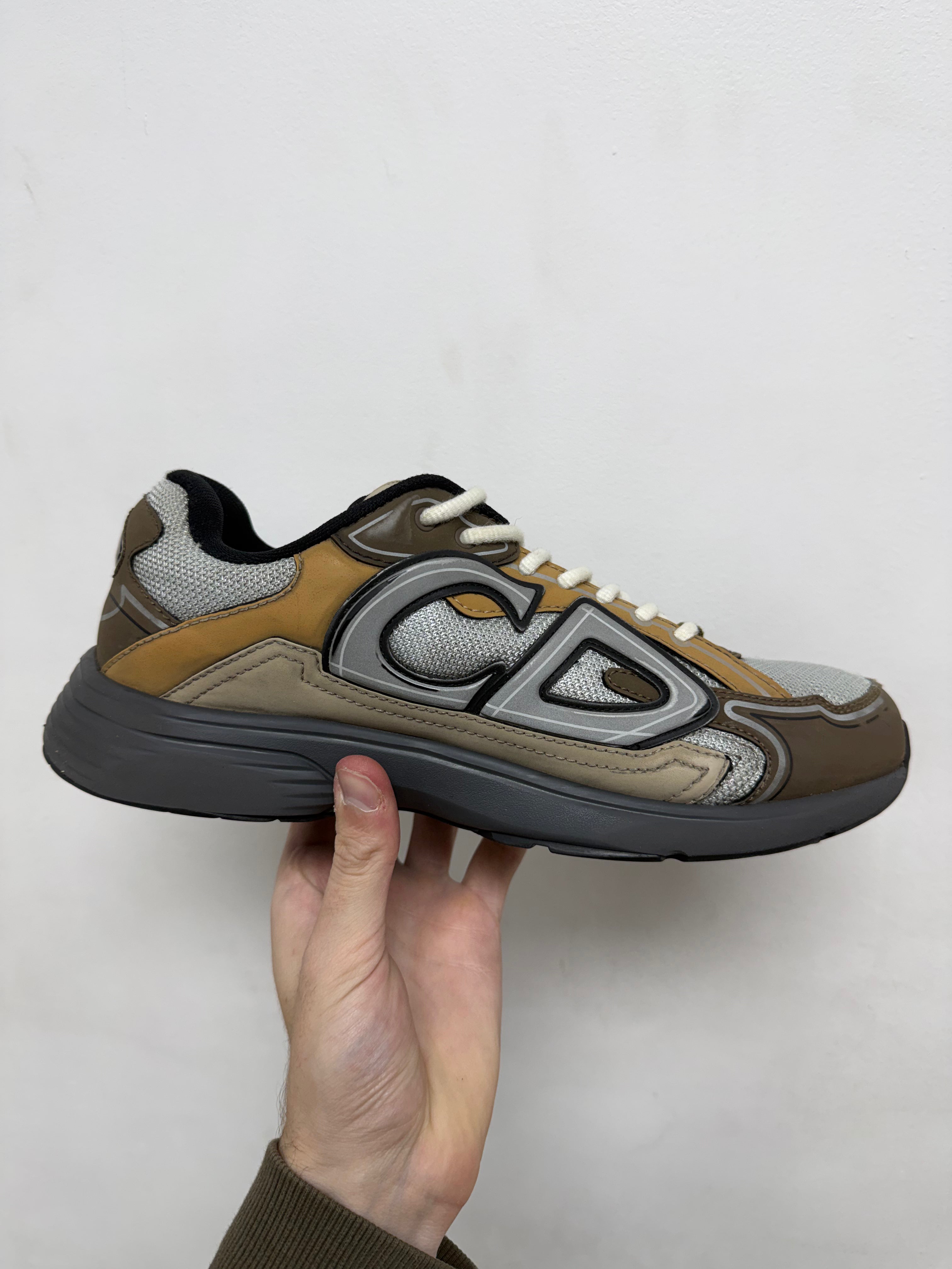 Dior Olive Brown B30 Sneakers