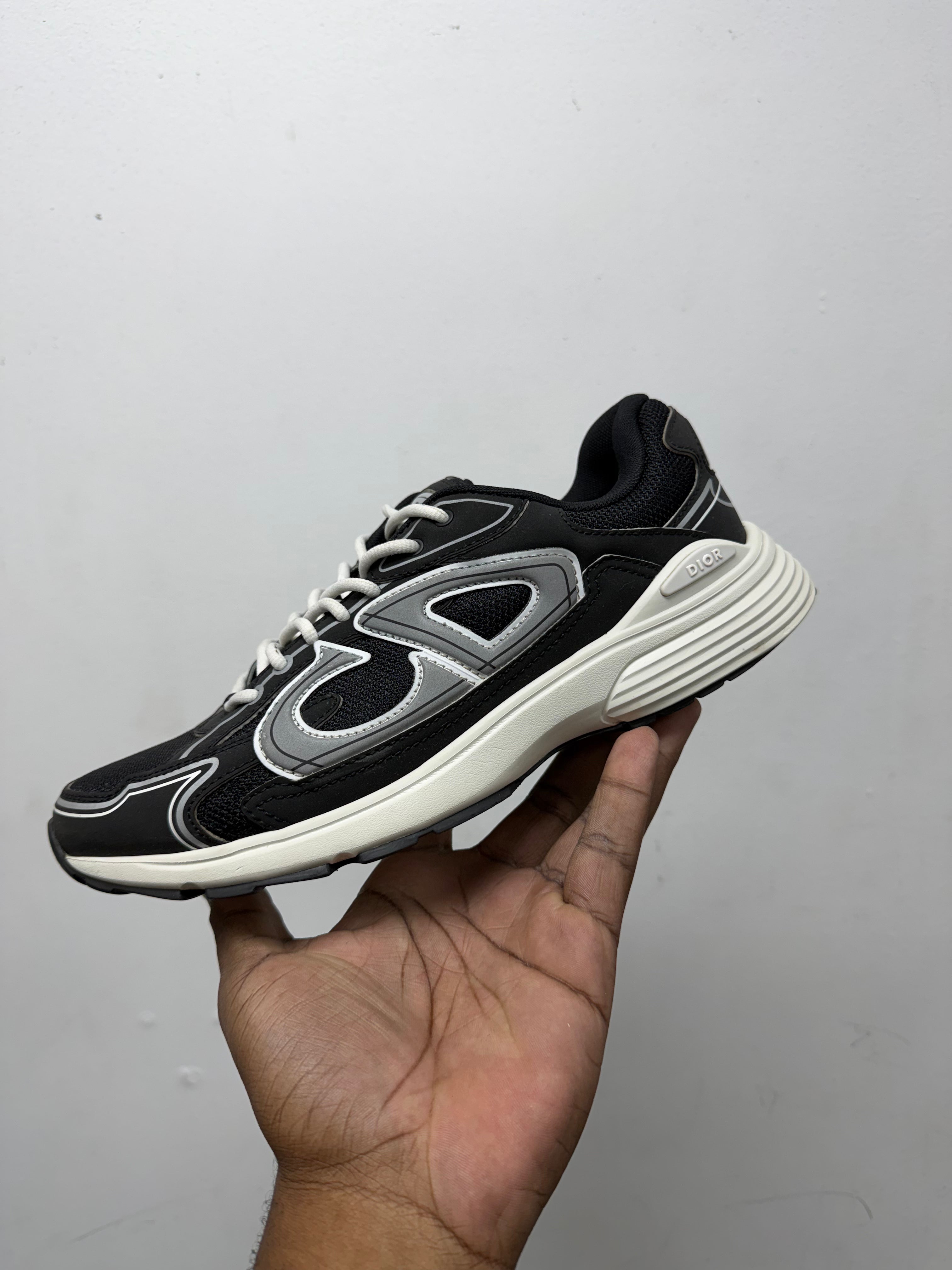 Dior Black Silver B30 Sneakers