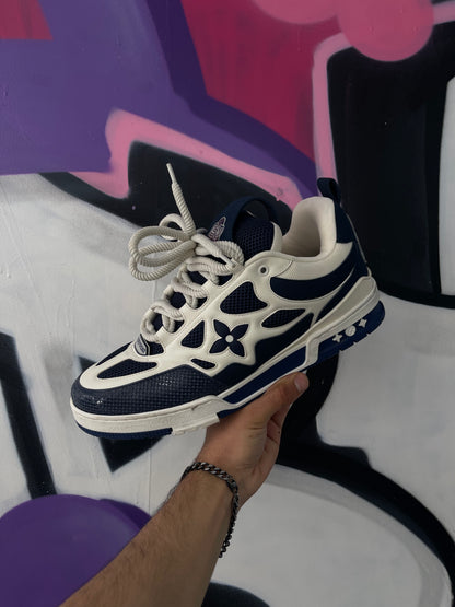 LV Skate Sneaker Navy (LV 11) Used With Box