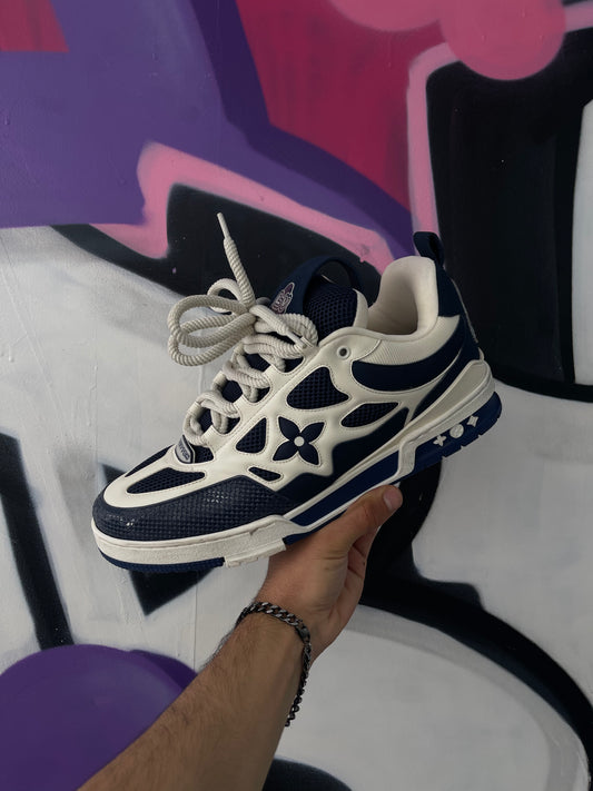 LV Skate Sneaker Navy (LV 11) Used With Box