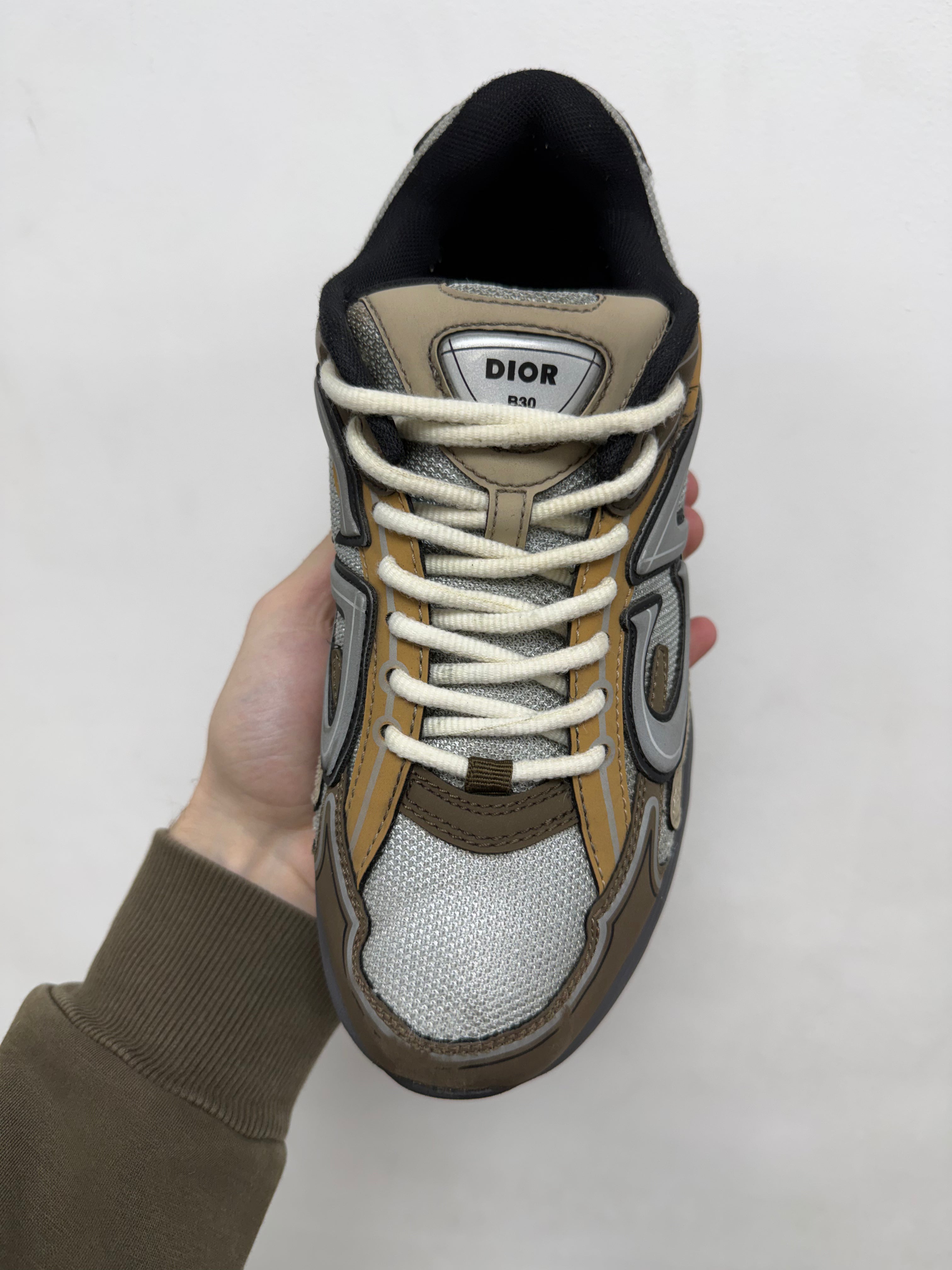 Dior Olive Brown B30 Sneakers
