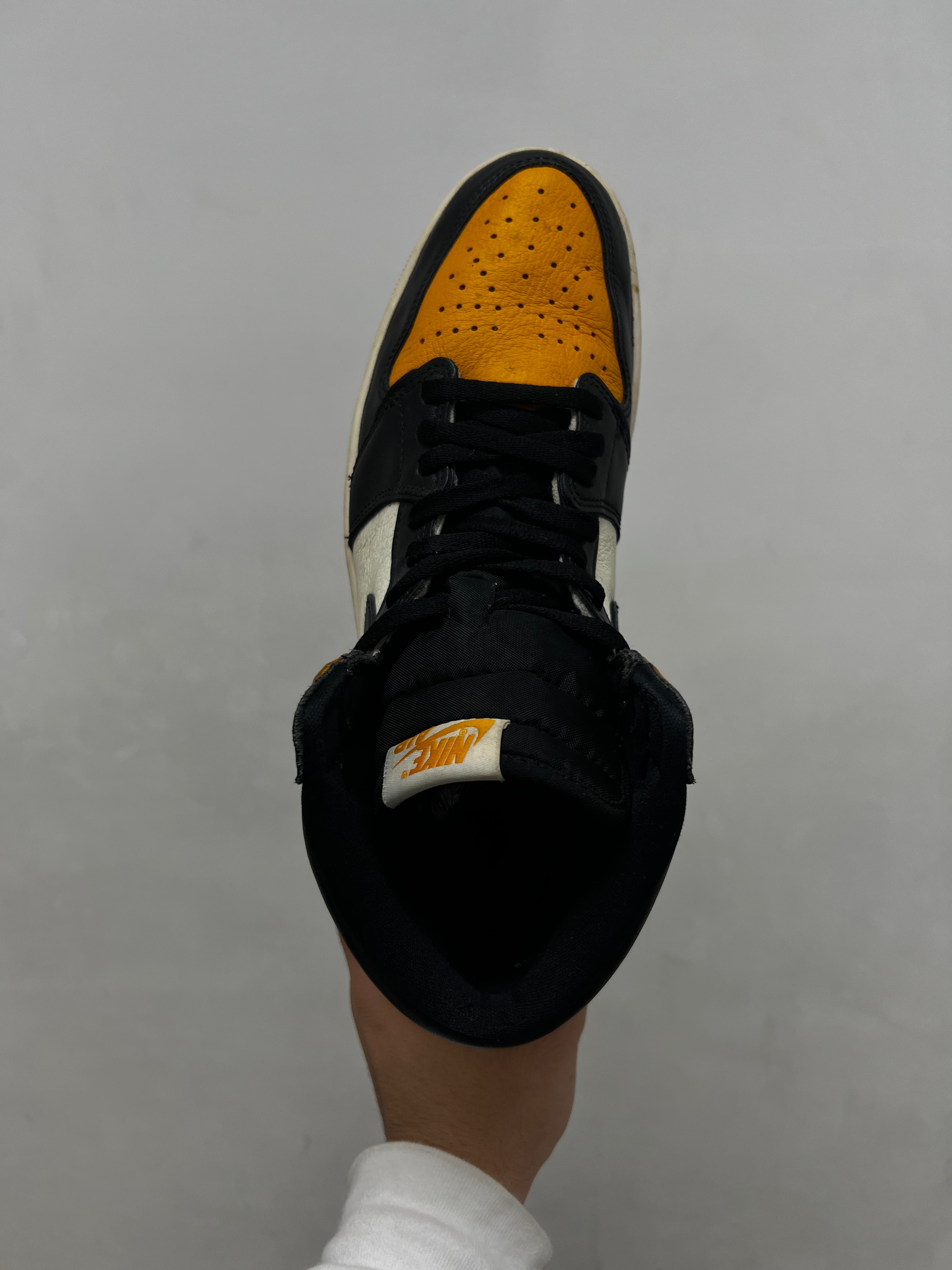 Jordan 1 Taxi Toe Sneakers