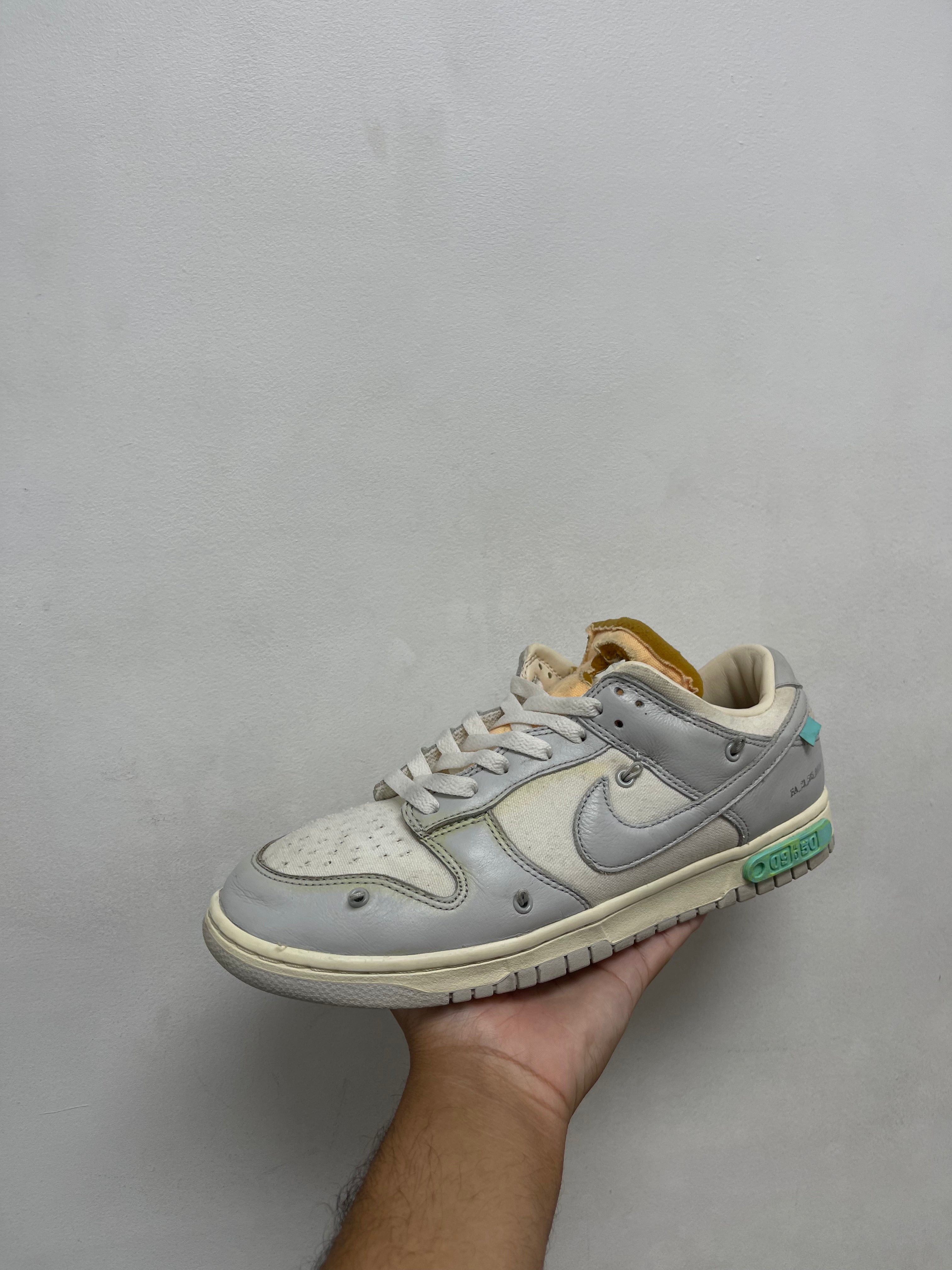 Nike x Off-White Nike Dunk Low Lot 9 Used 10 No Box