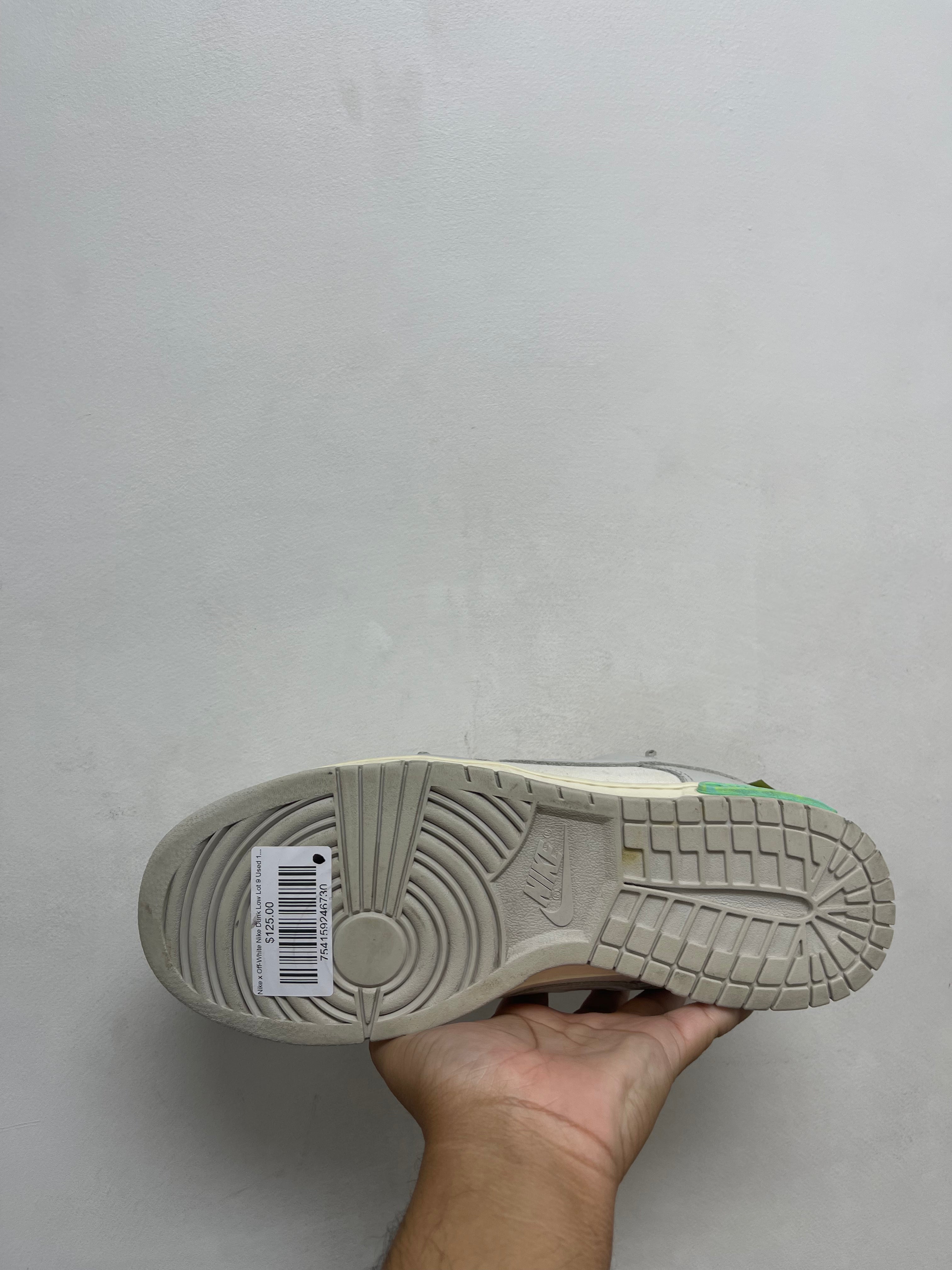 Nike x Off-White Dunk Low Lot 9