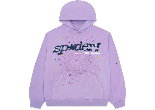 Sp5der Hoodie Açaí