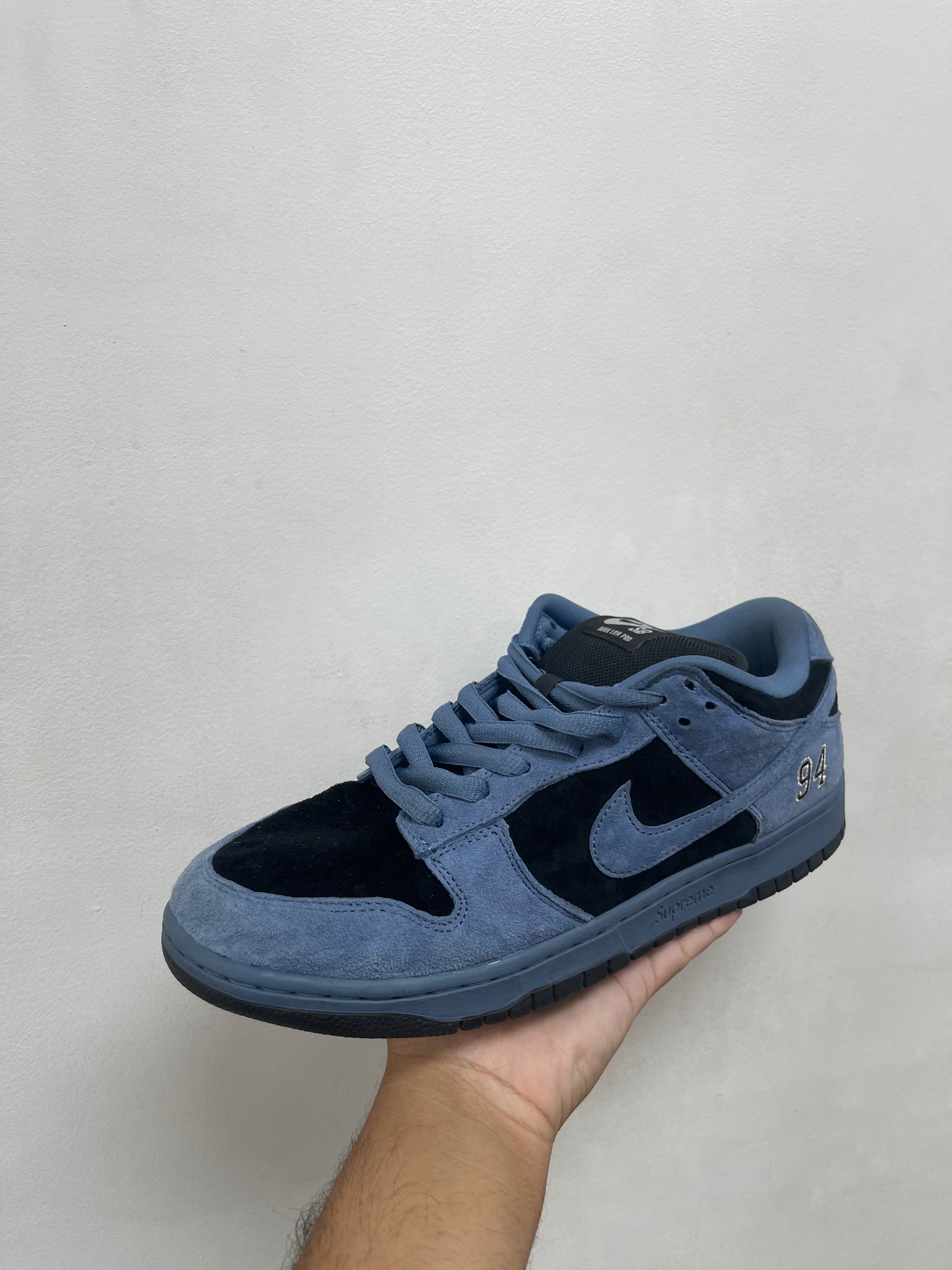Nike Supreme SB Dunk Low Ocean Sneakers
