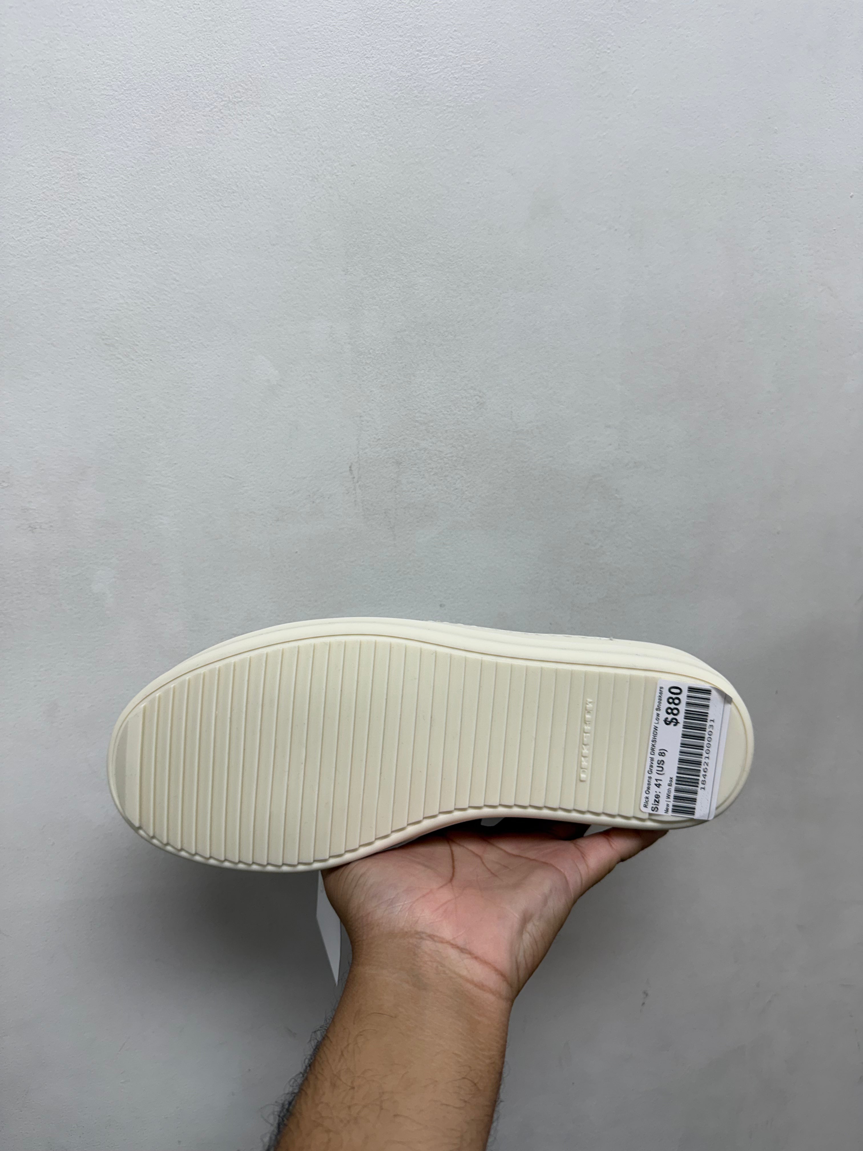 Rick Owens Gravel DRKSHDW Low Sneakers