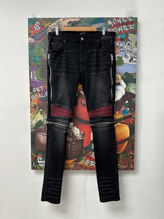 Amiri MX2 Black Cherry Jeans Used 34 N/A