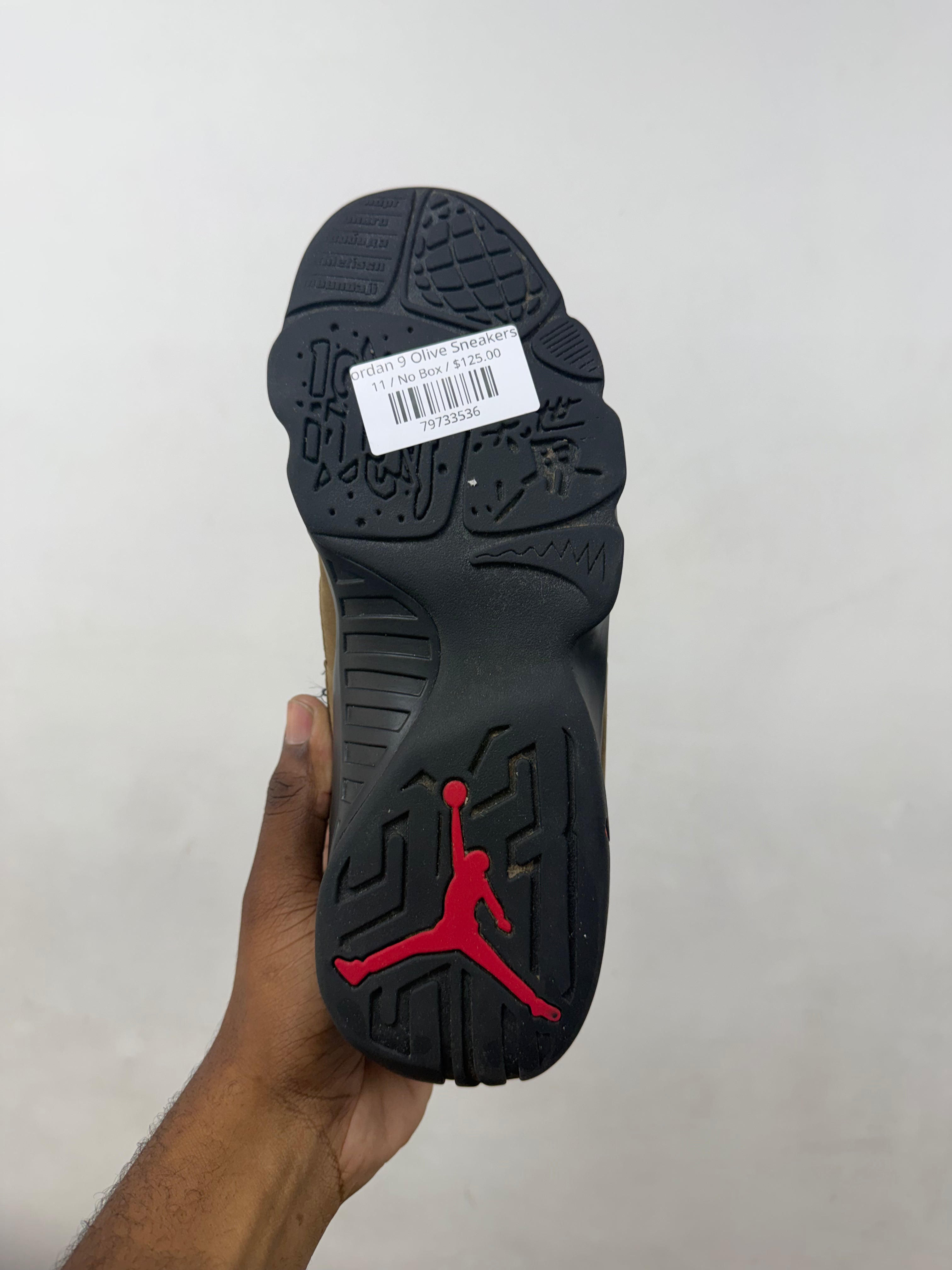 Jordan 9 Olive Sneakers