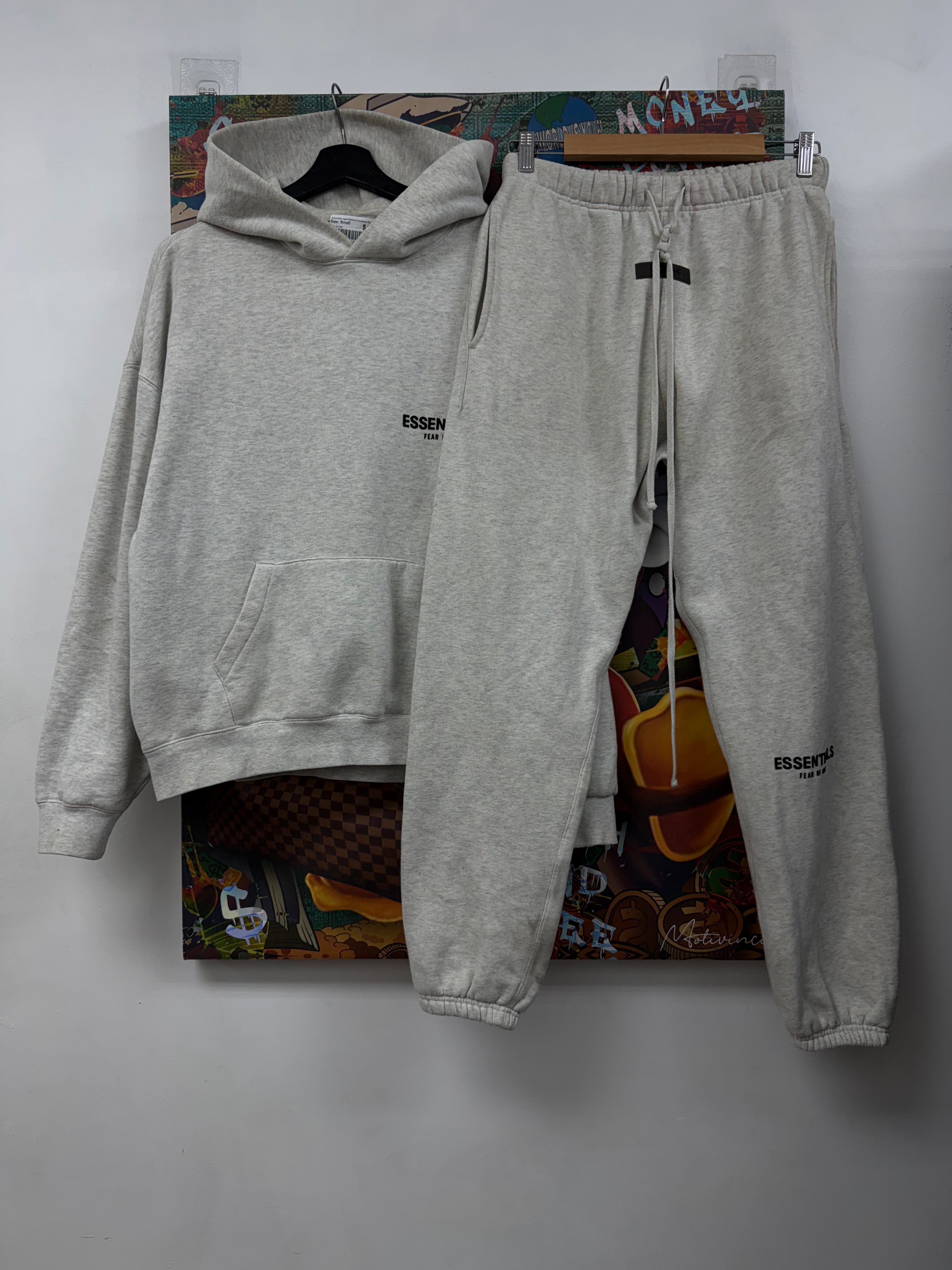 Essentials Light Oatmeal Sweatsuit Sweatsuit
