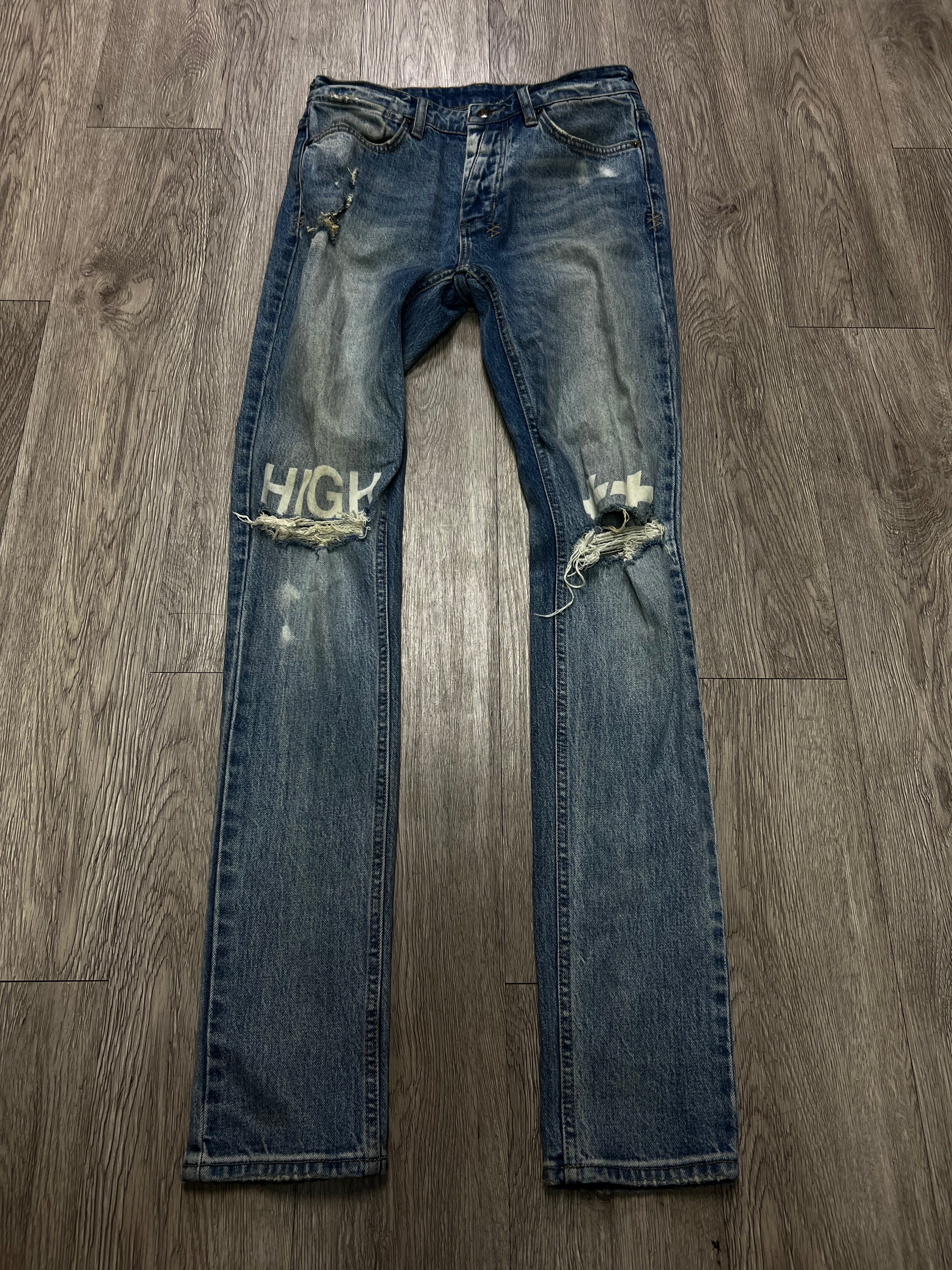 Ksubi Light Wash High Jeans
