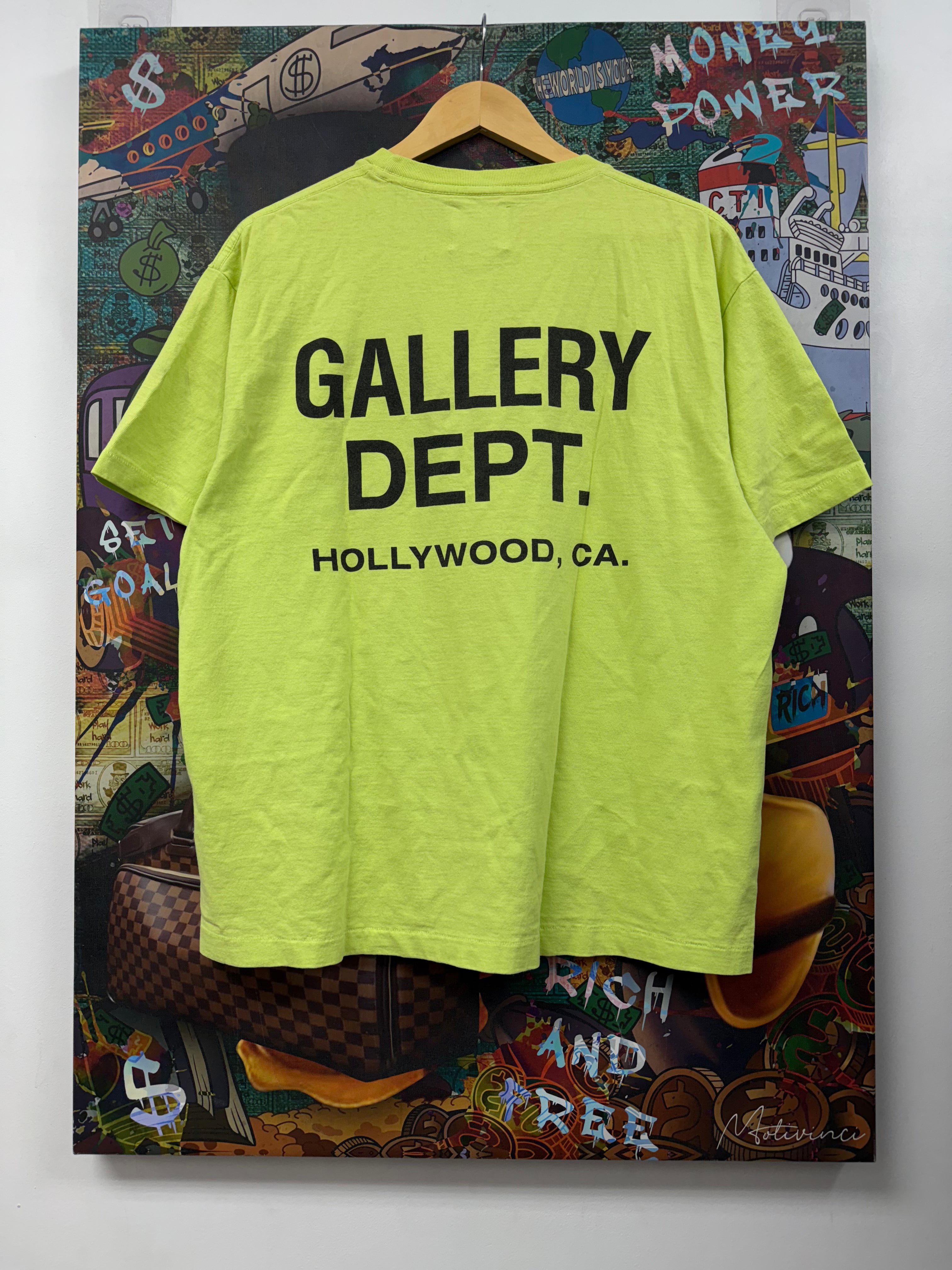Gallery Dept Souviner Lime Tee Tee