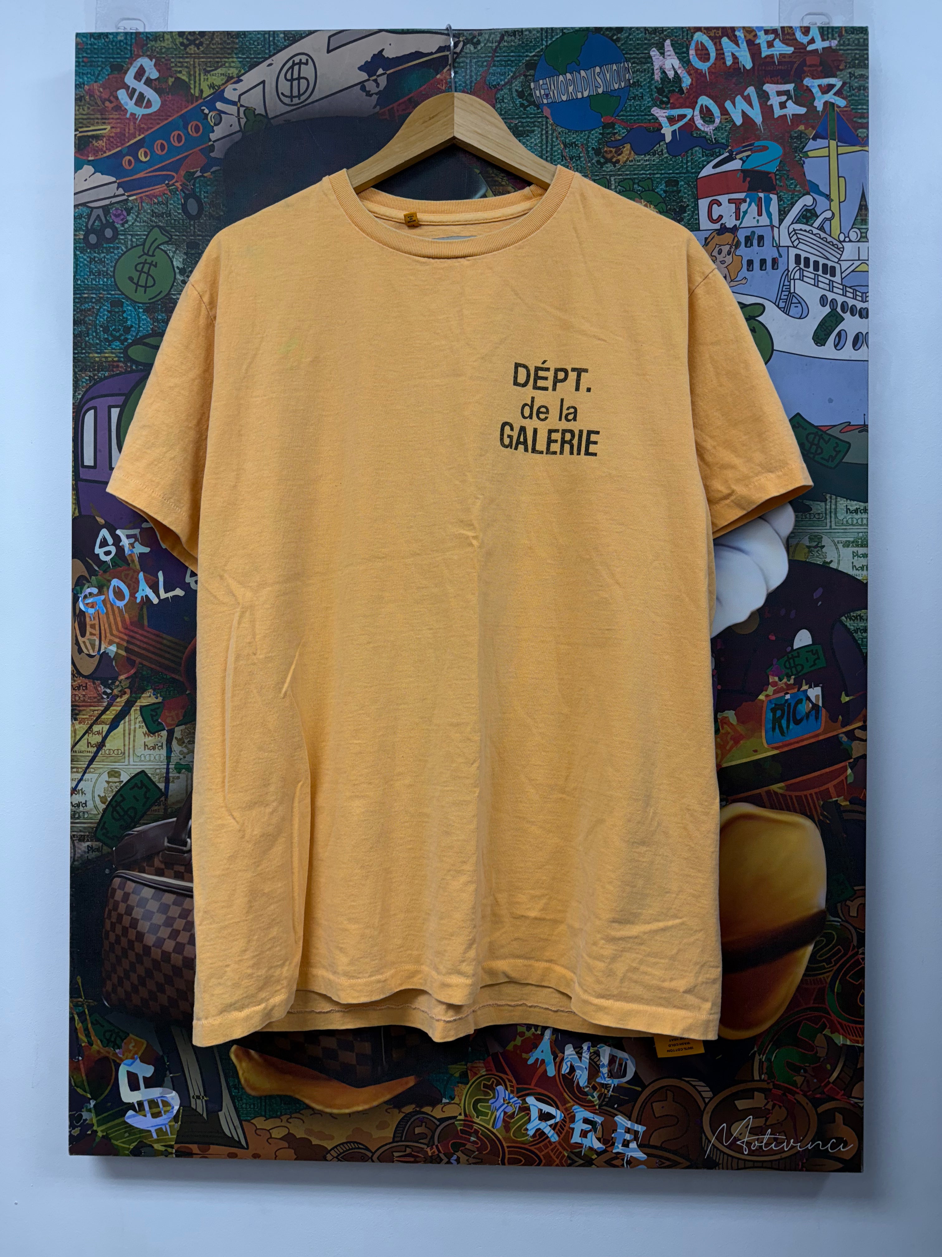 Gallery Dept French Logo Yelow Tee Tee