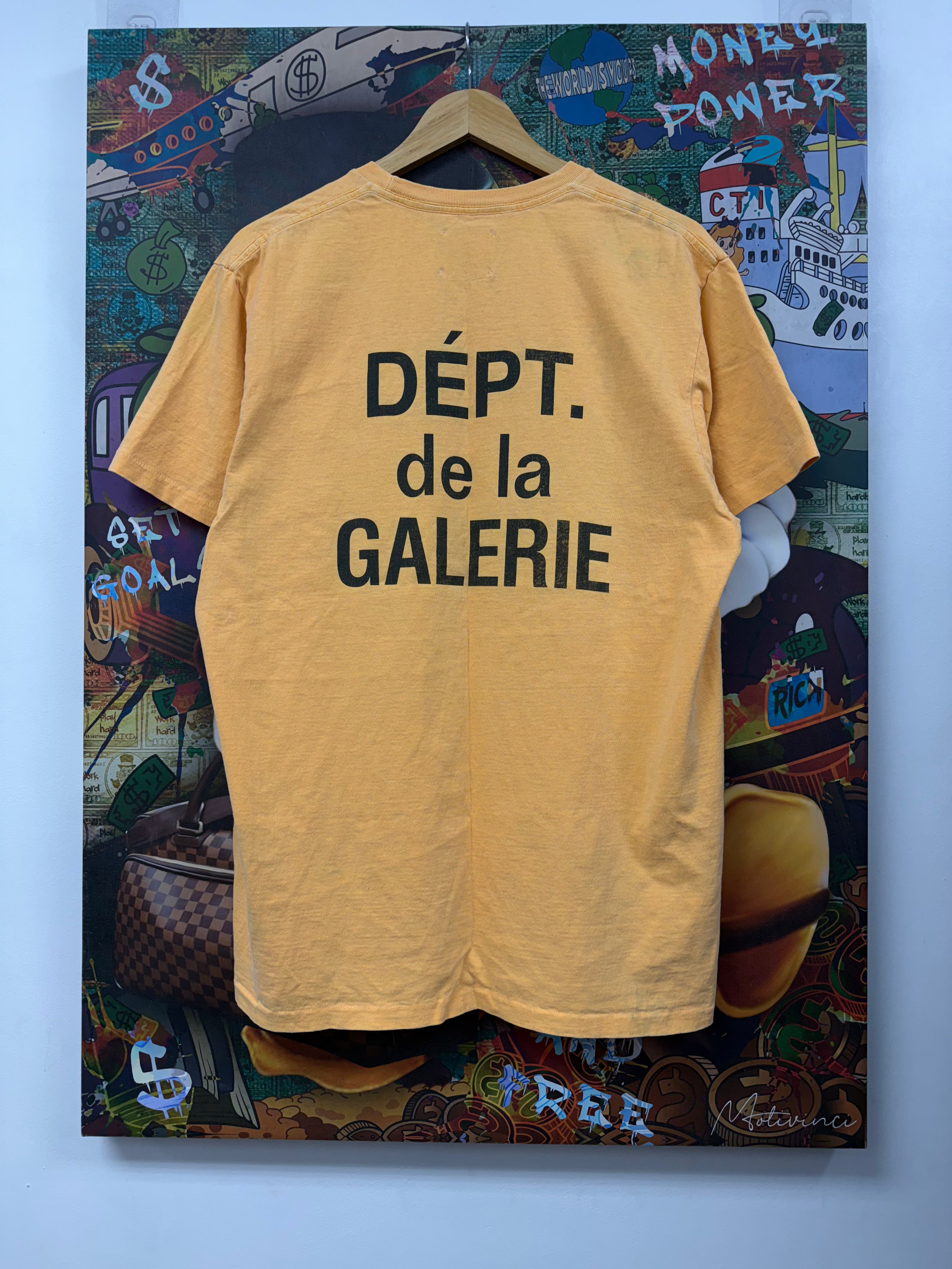 Gallery Dept French Logo Yelow Tee Tee