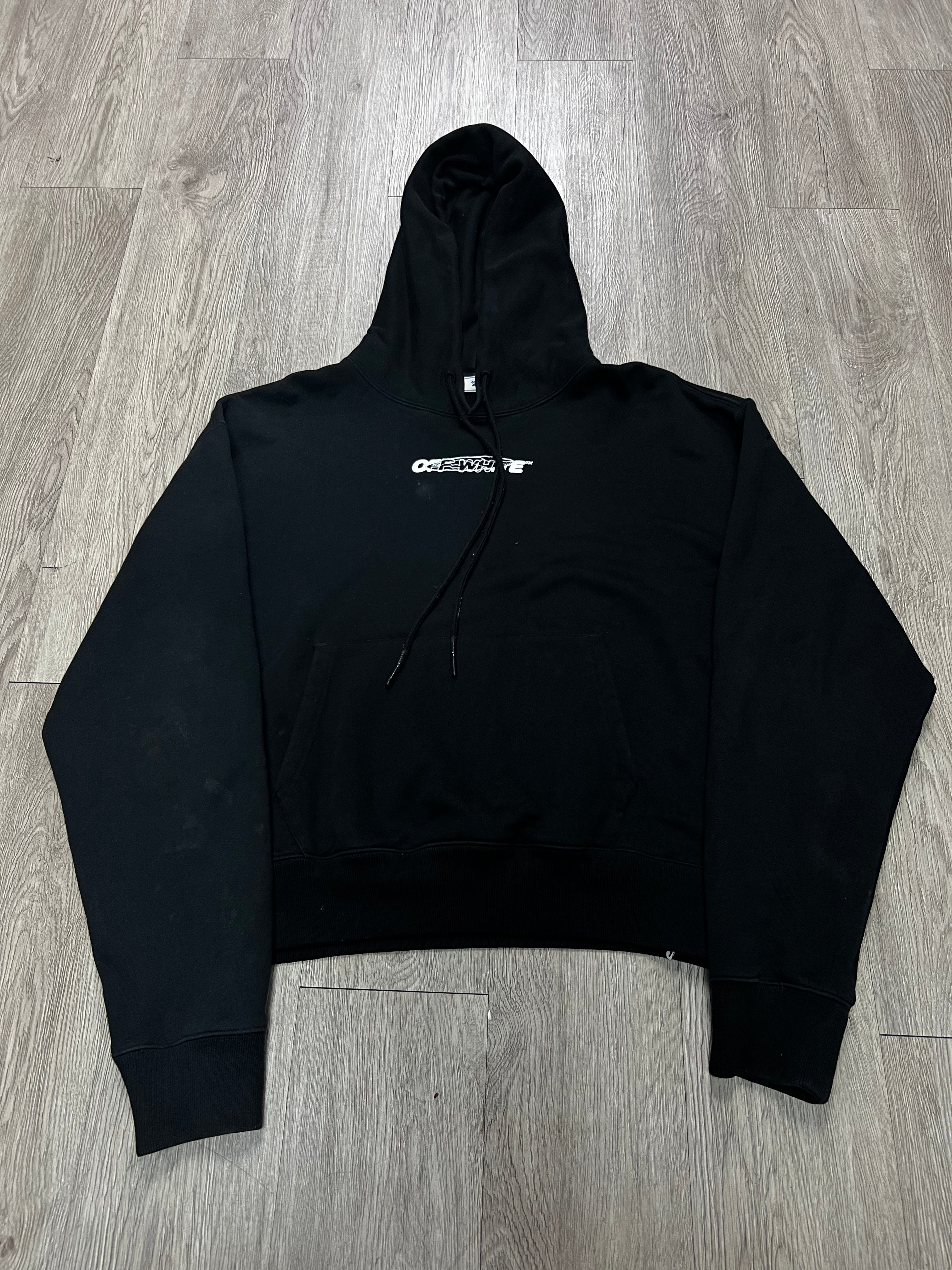 Off White Black White Painter Hoodie