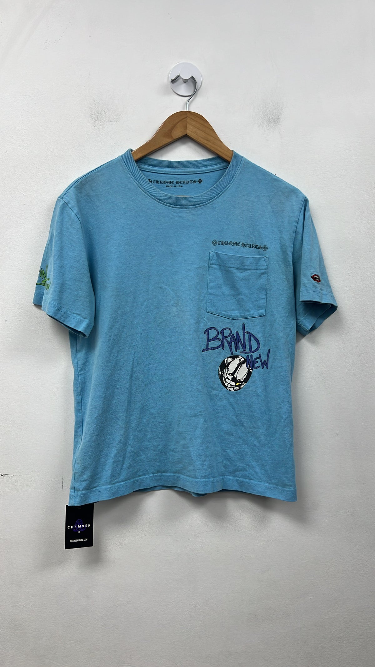 Chrome Hearts Blue Matty Boy Brand New Tee