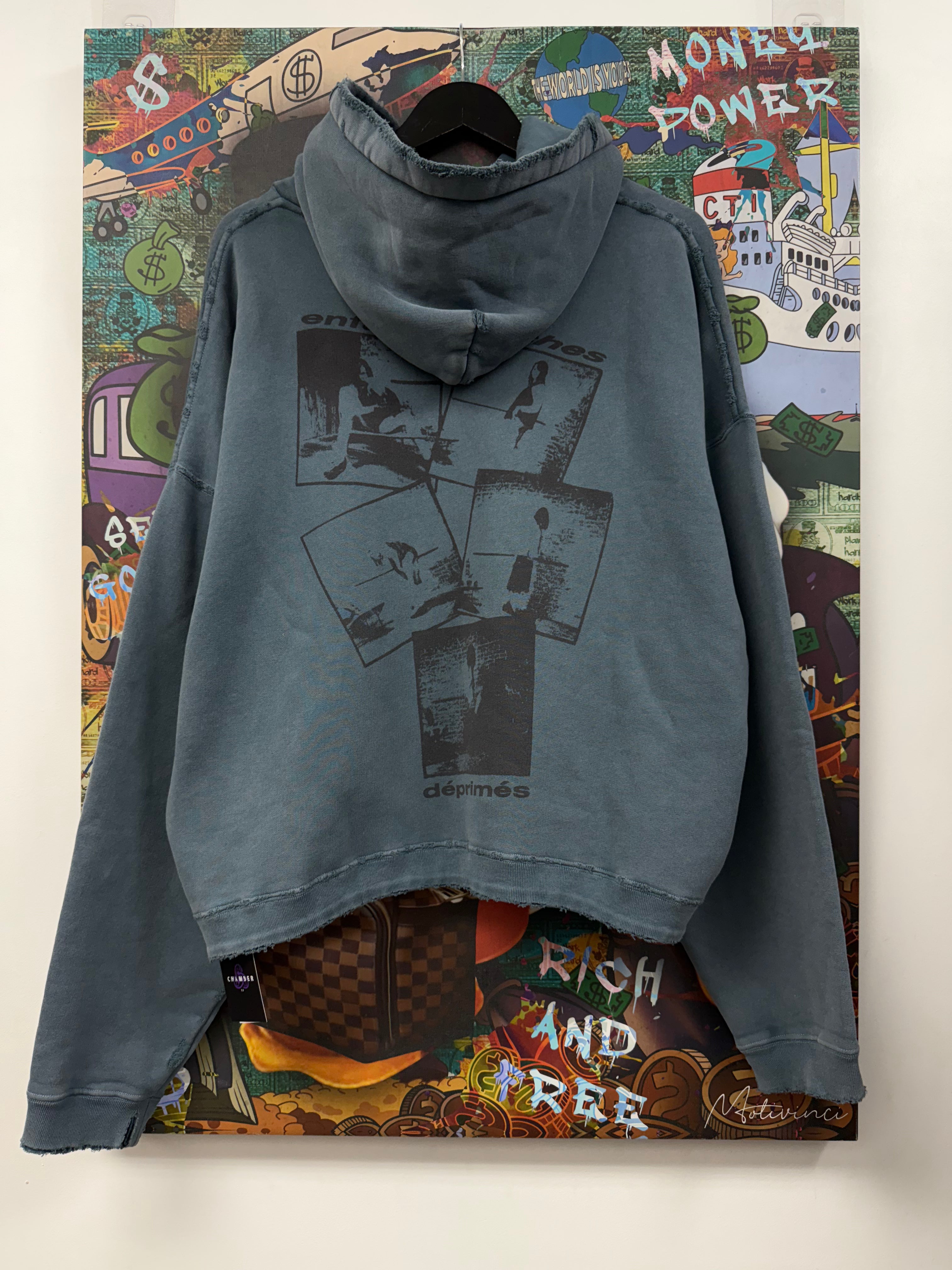 ENFANTS RICHES DÉPRIMÉS School Days Teal Hoodie