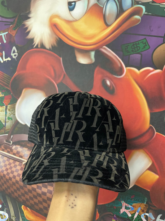 Amiri All Over Suede Logo Hat