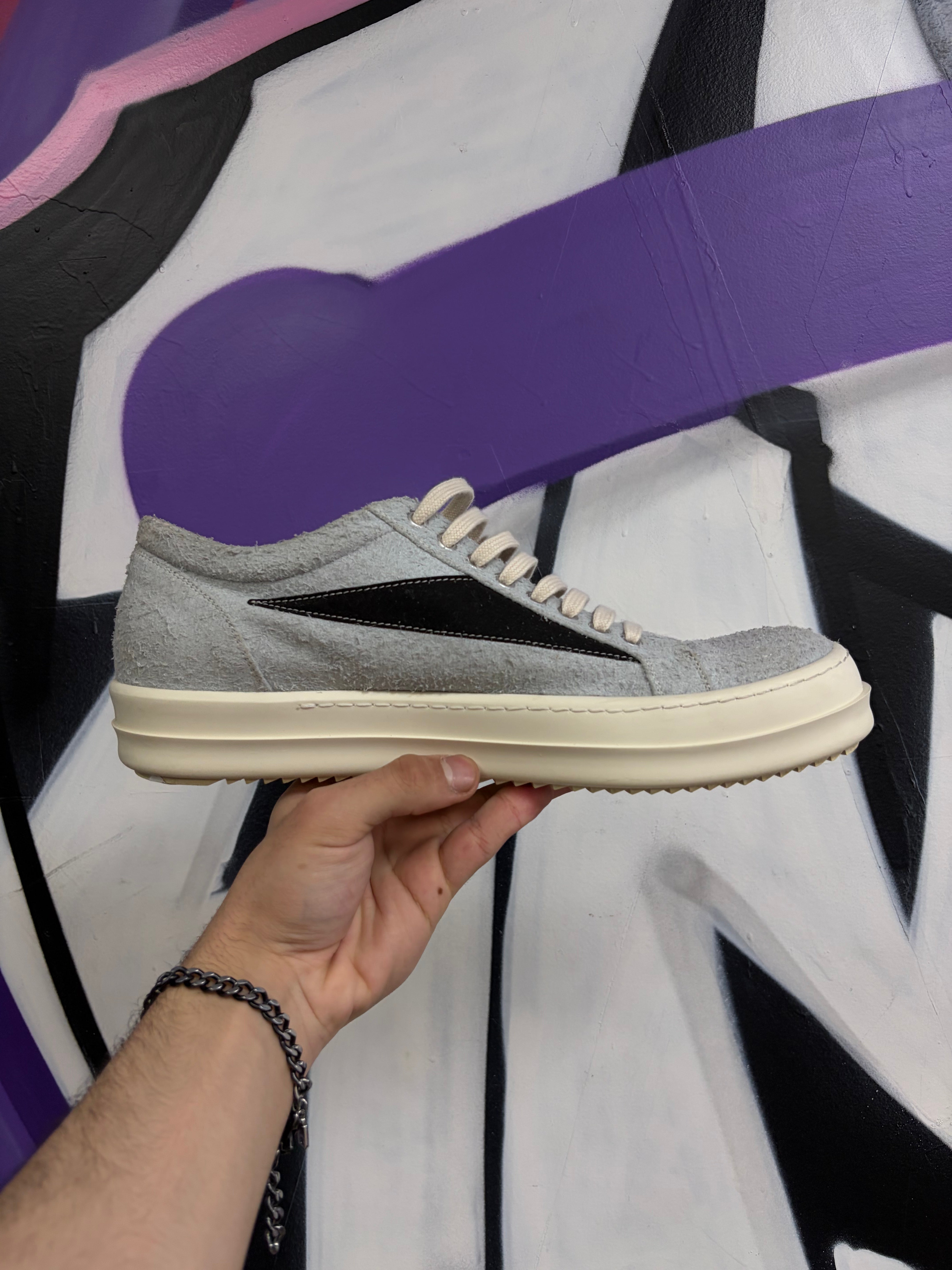 Rick Owens Oyster Vintage Low Sneakers