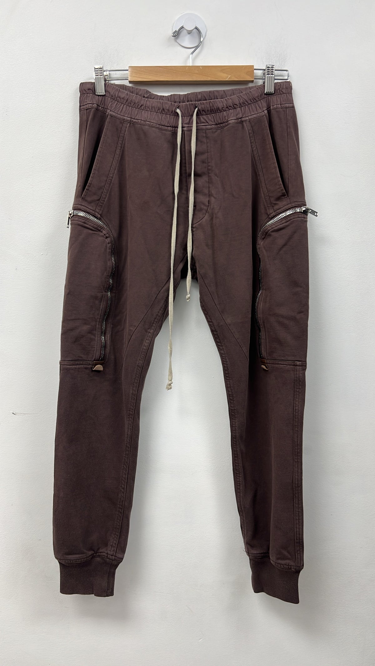 Rick Owens Bahaus Brown Sweat Pants